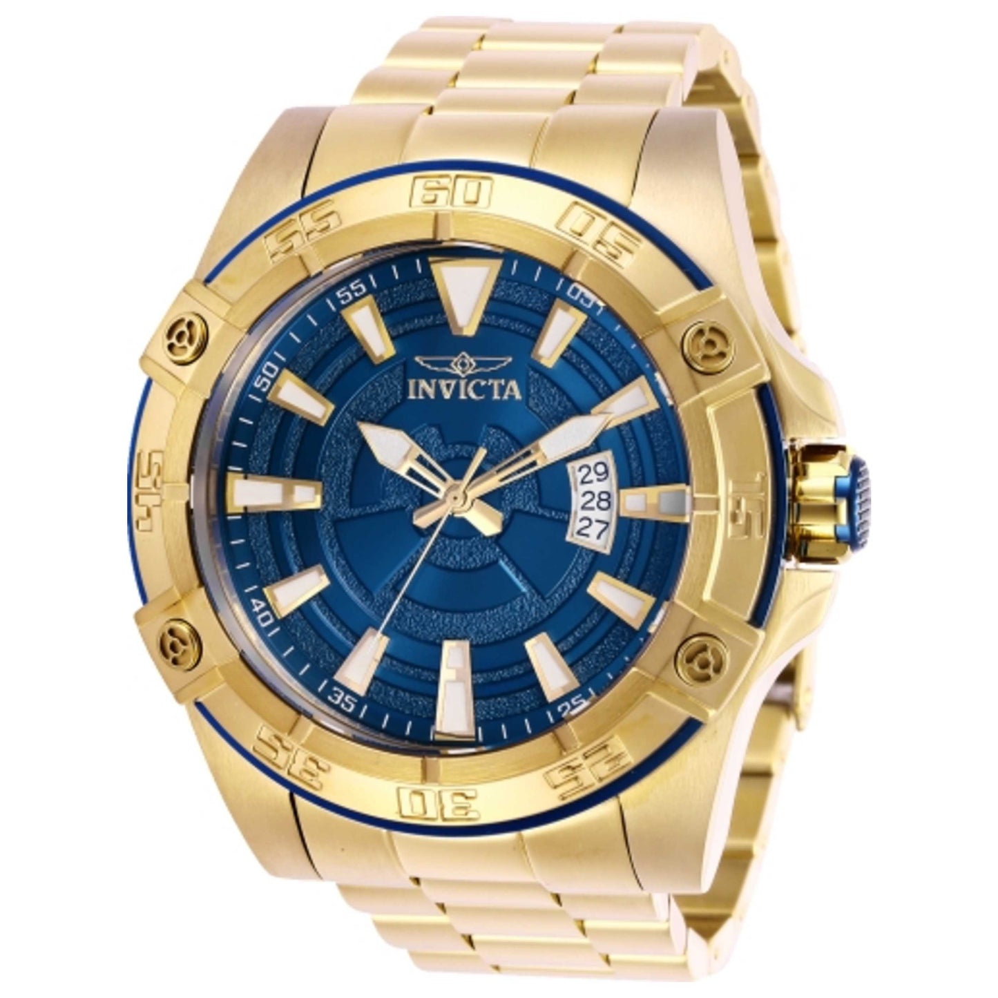 Front view of Invicta Pro Diver Men's Automatic Watch IN-27011