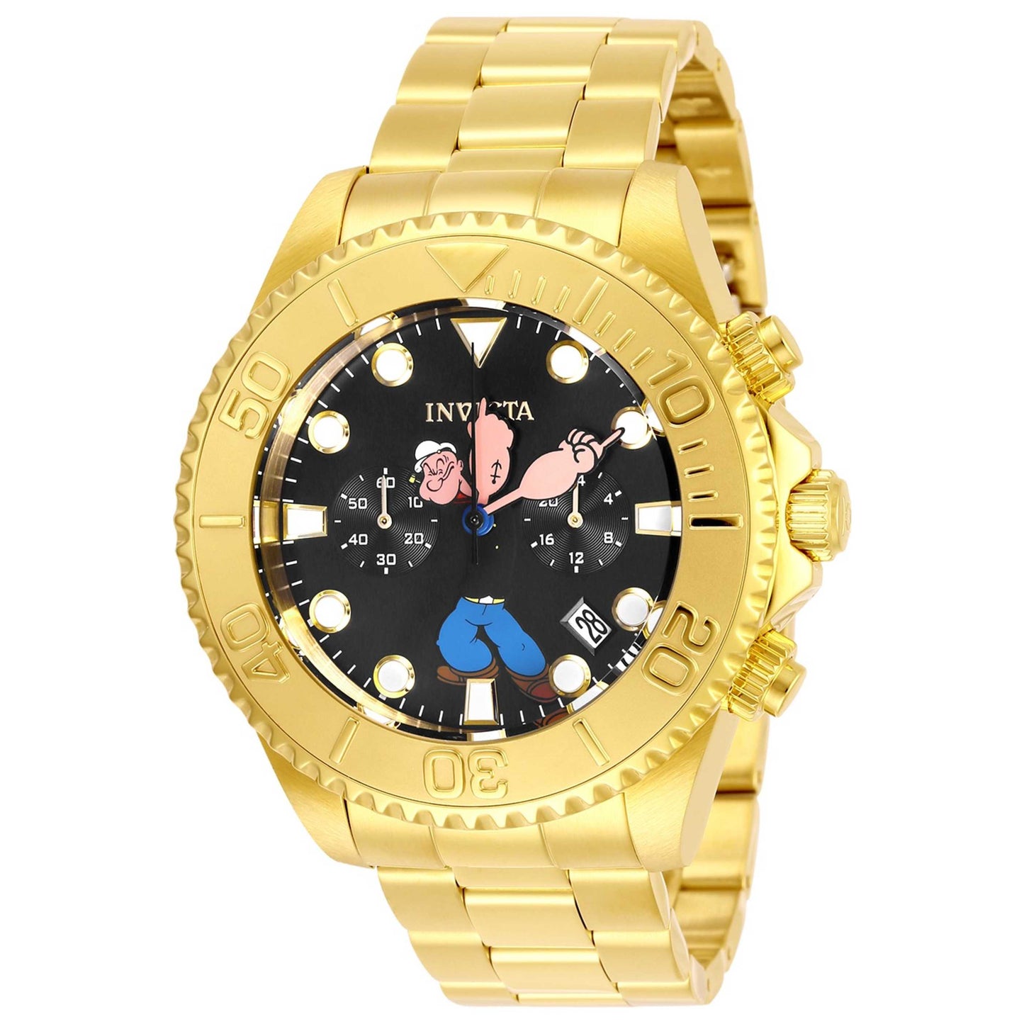 Front view of Invicta Character Collection Men's Quartz Watch IN-27415