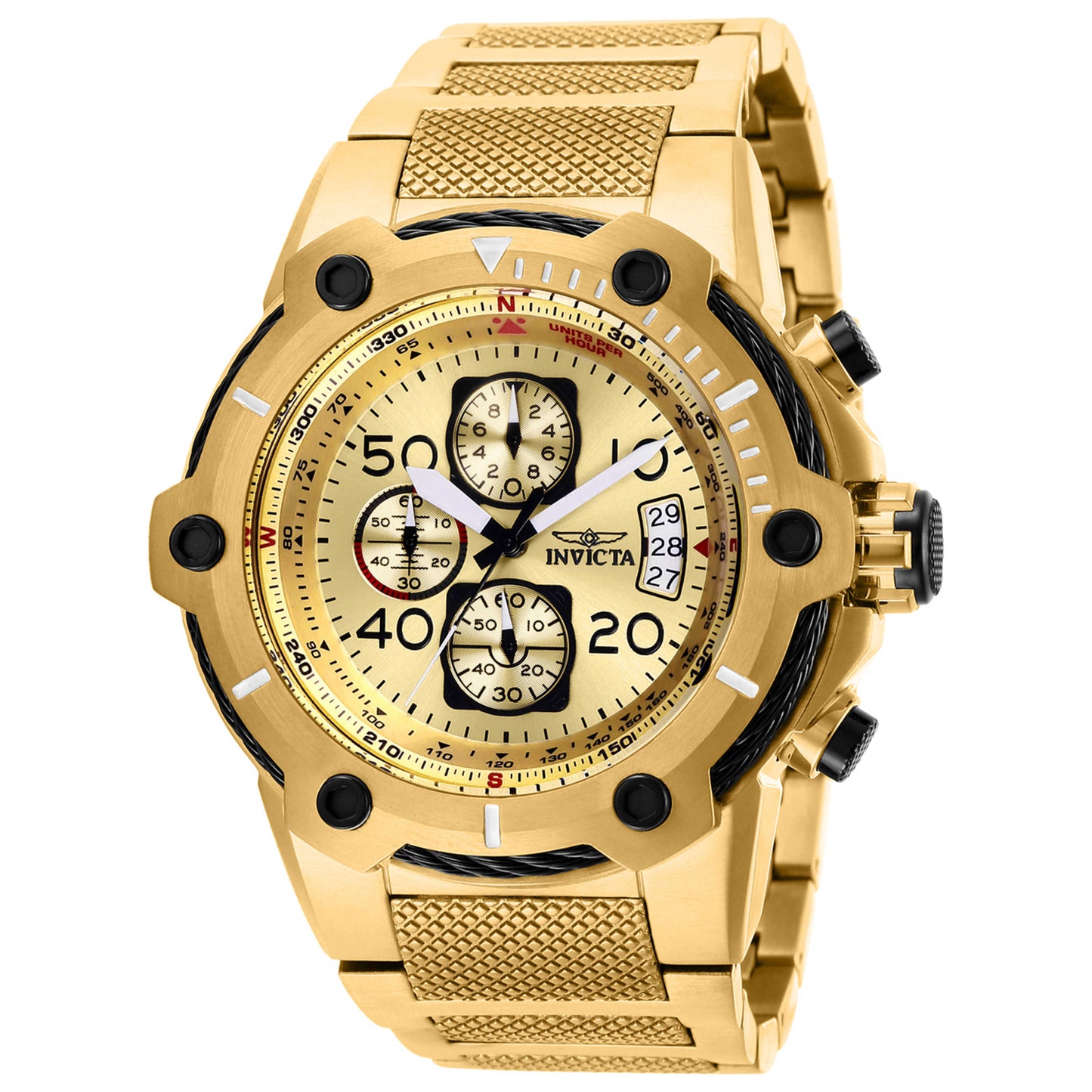 Front view of Invicta Bolt Men's Quartz Watch IN-28026