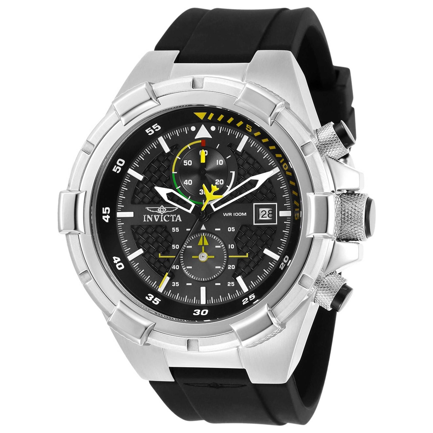 Front view of Invicta Aviator Men's Quartz Watch IN-28102