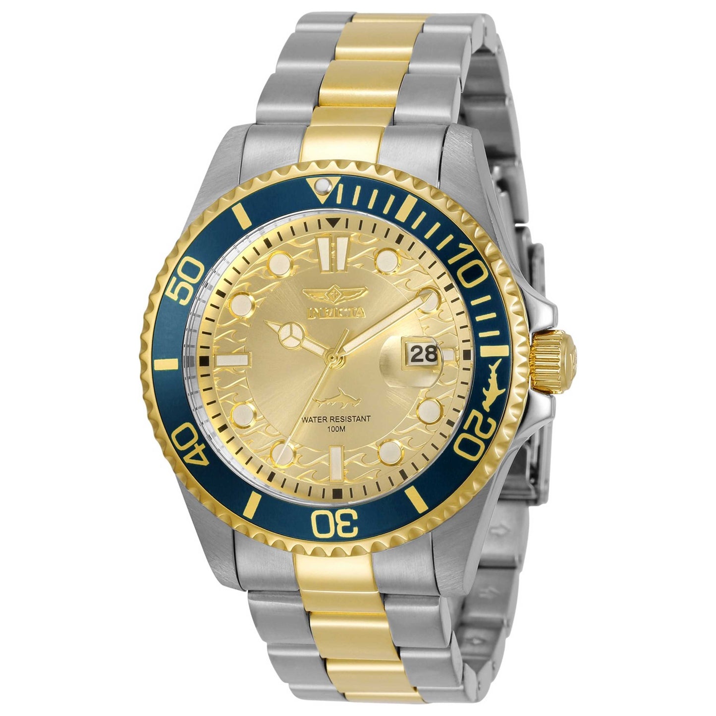 Front view of Invicta Pro Diver Men's Quartz Watch IN-30022
