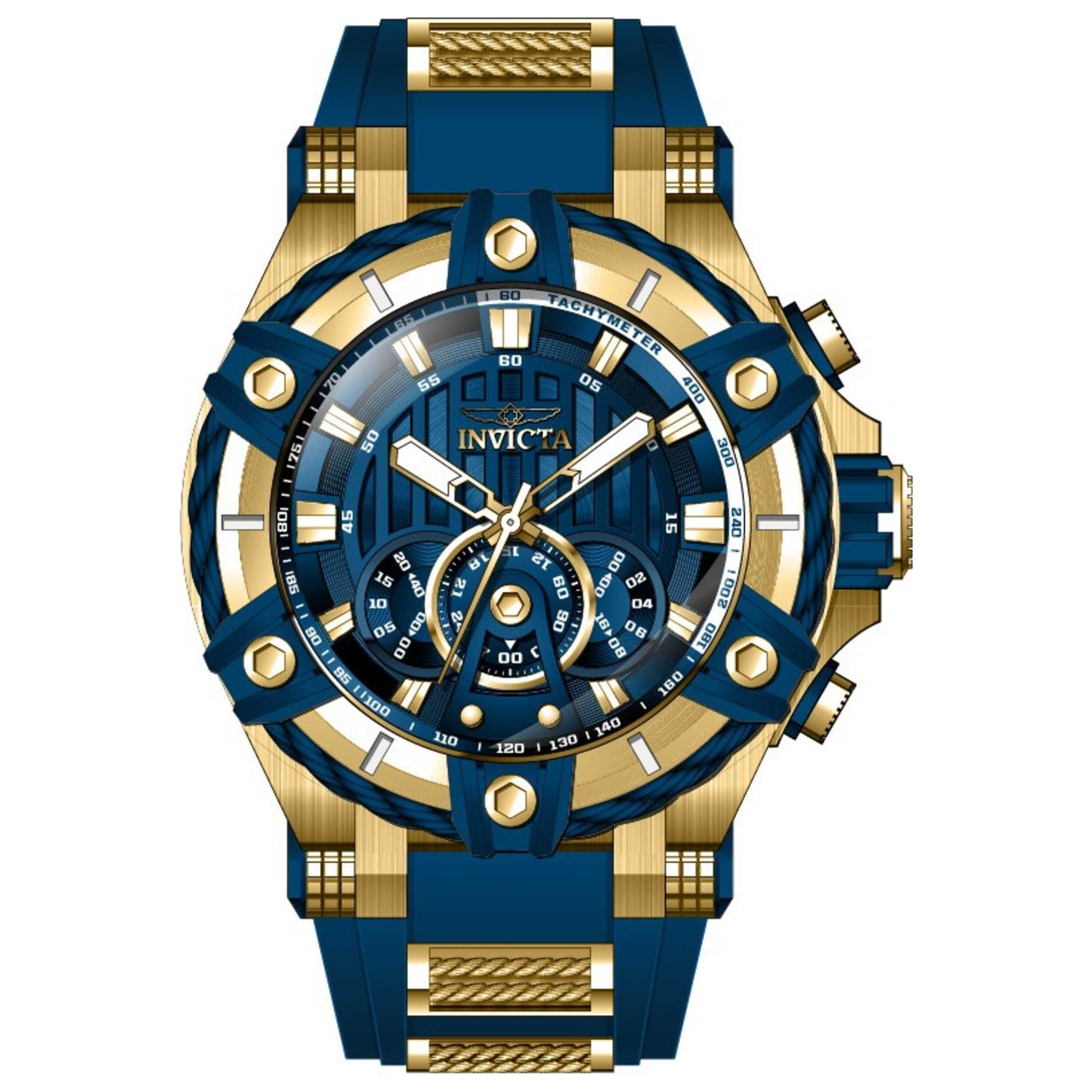 Front view of Invicta Bolt Men's Quartz Watch IN-30041