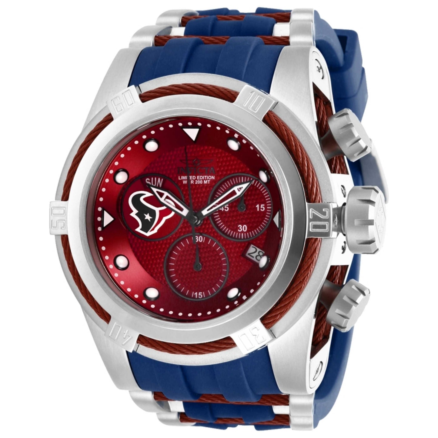 Front view of Invicta NFL Men's Quartz Watch IN-30235
