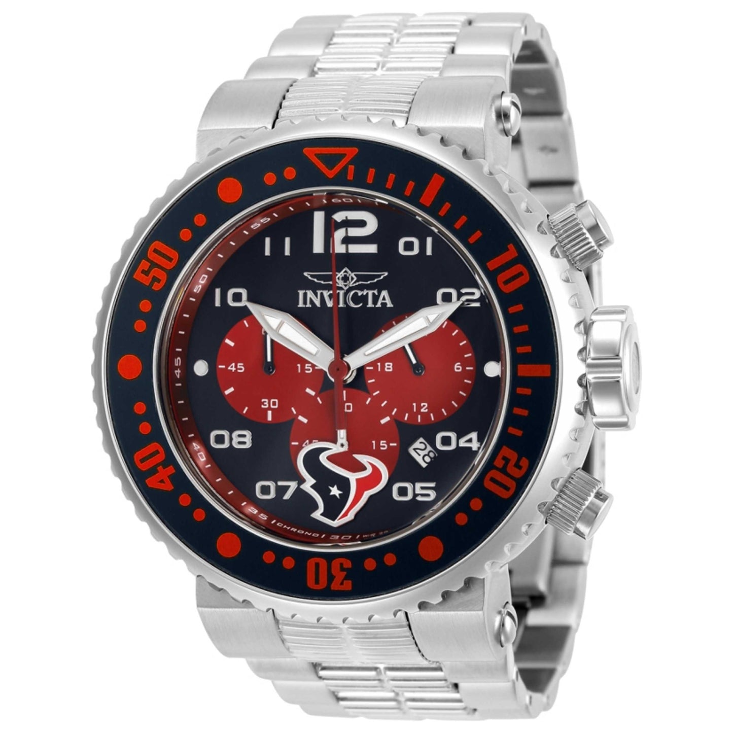 Front view of Invicta Nfl Men's Quartz Watch IN-30267