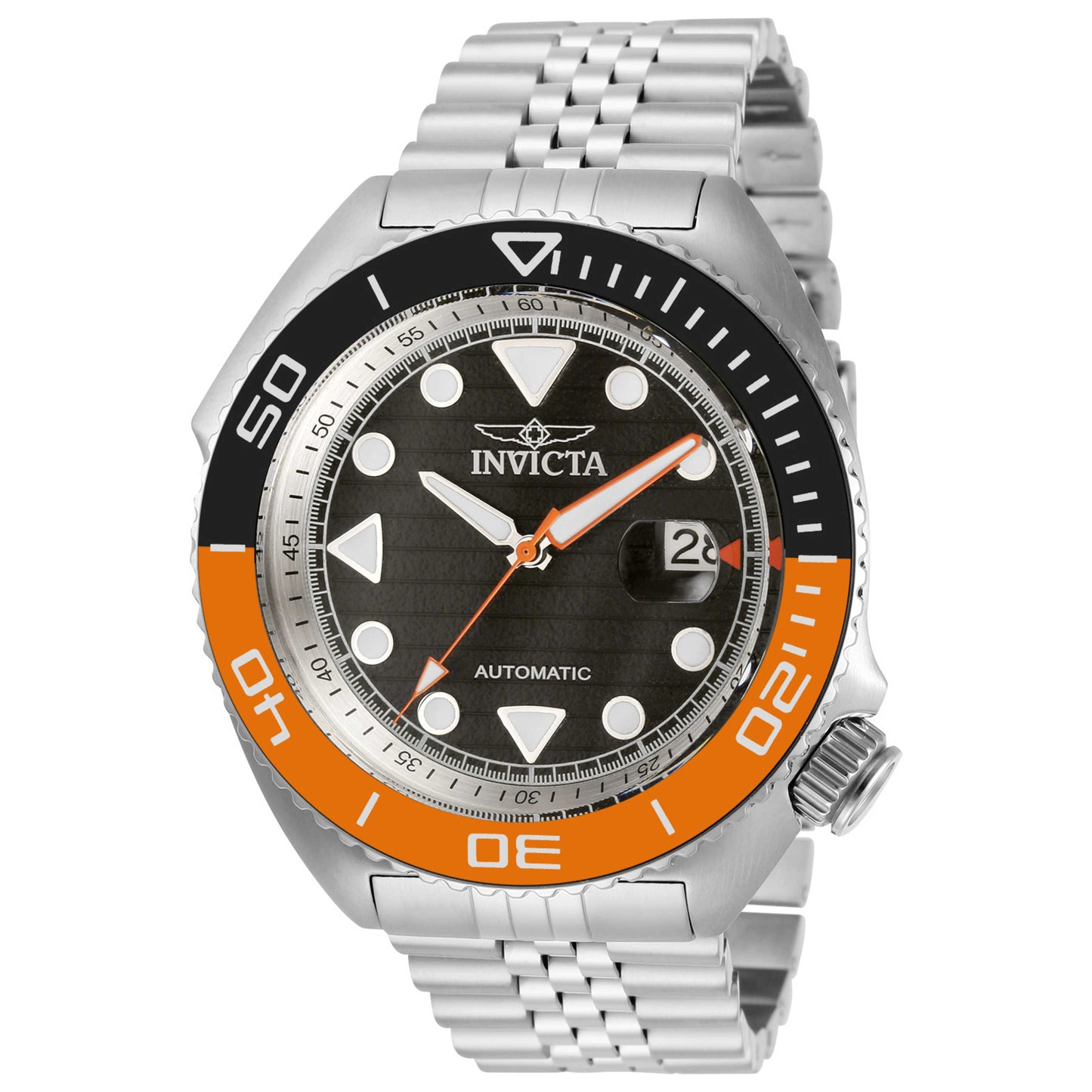 Front view of Invicta Pro Diver Men's Automatic Watch IN-30414