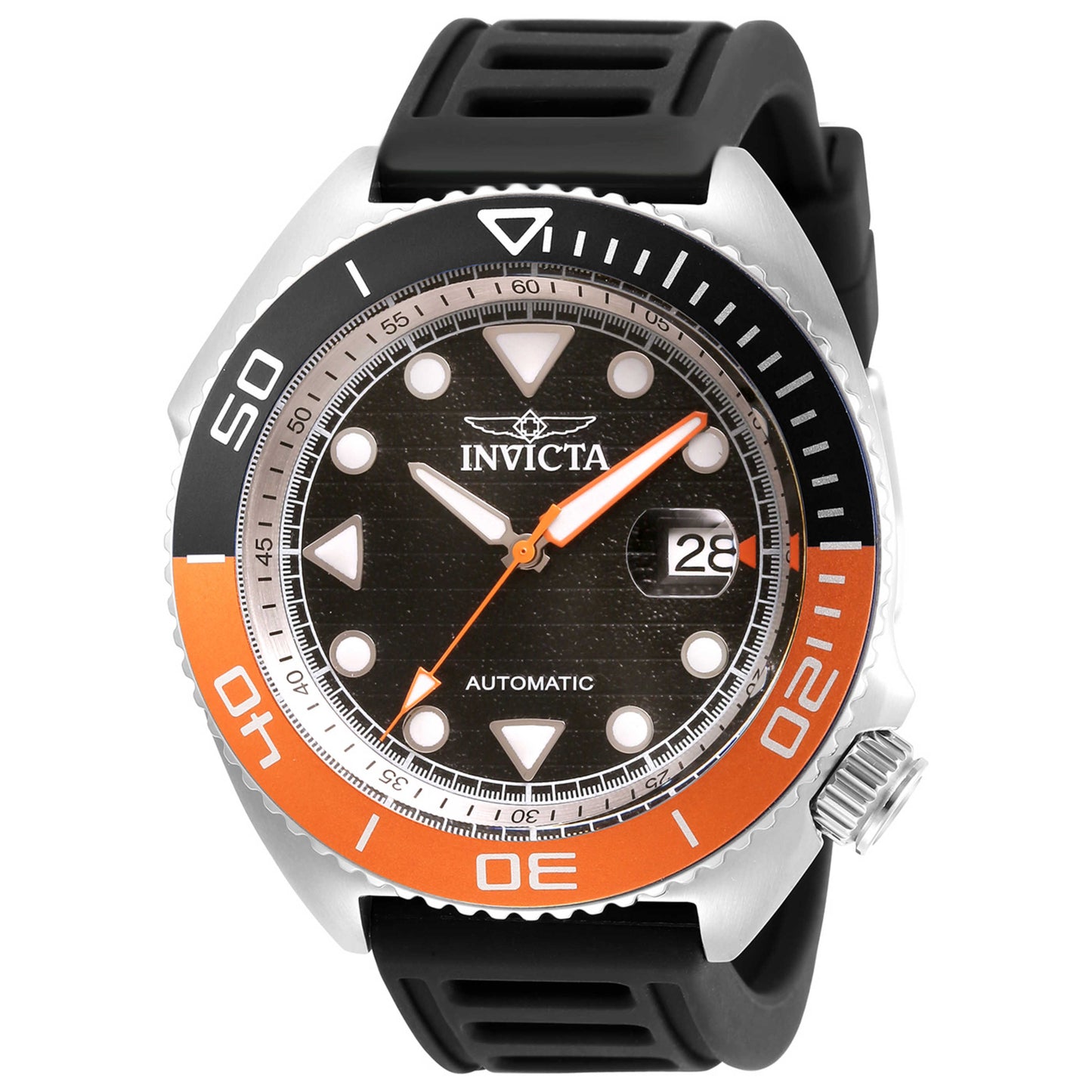 Front view of Invicta Pro Diver Men's Automatic Watch IN-30423