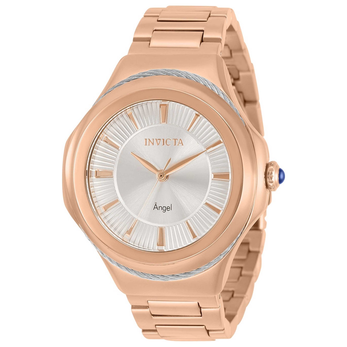 Front view of Invicta Angel Women's Japanese Quartz (Battery-Powered) Watch IN-31077