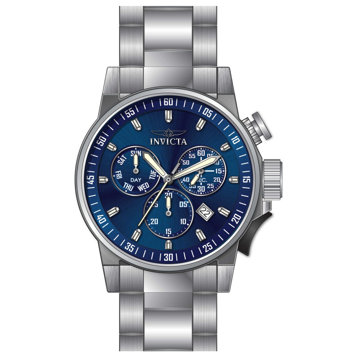Front view of Invicta I-Force Men's Quartz Watch IN-31630