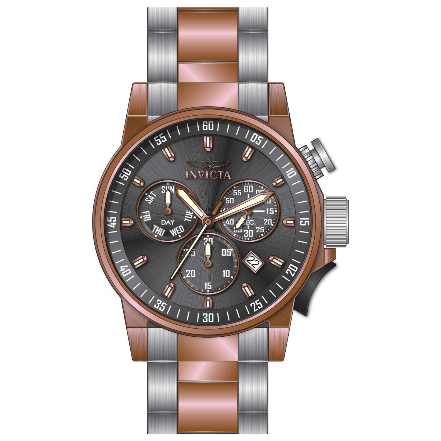 Front view of Invicta I-Force Men's Quartz Watch IN-31635