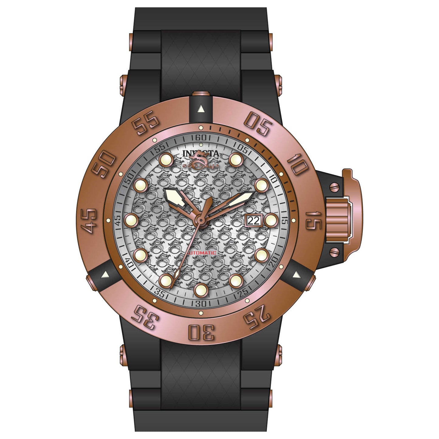 Front view of Invicta Subaqua Men's Automatic Watch IN-31723