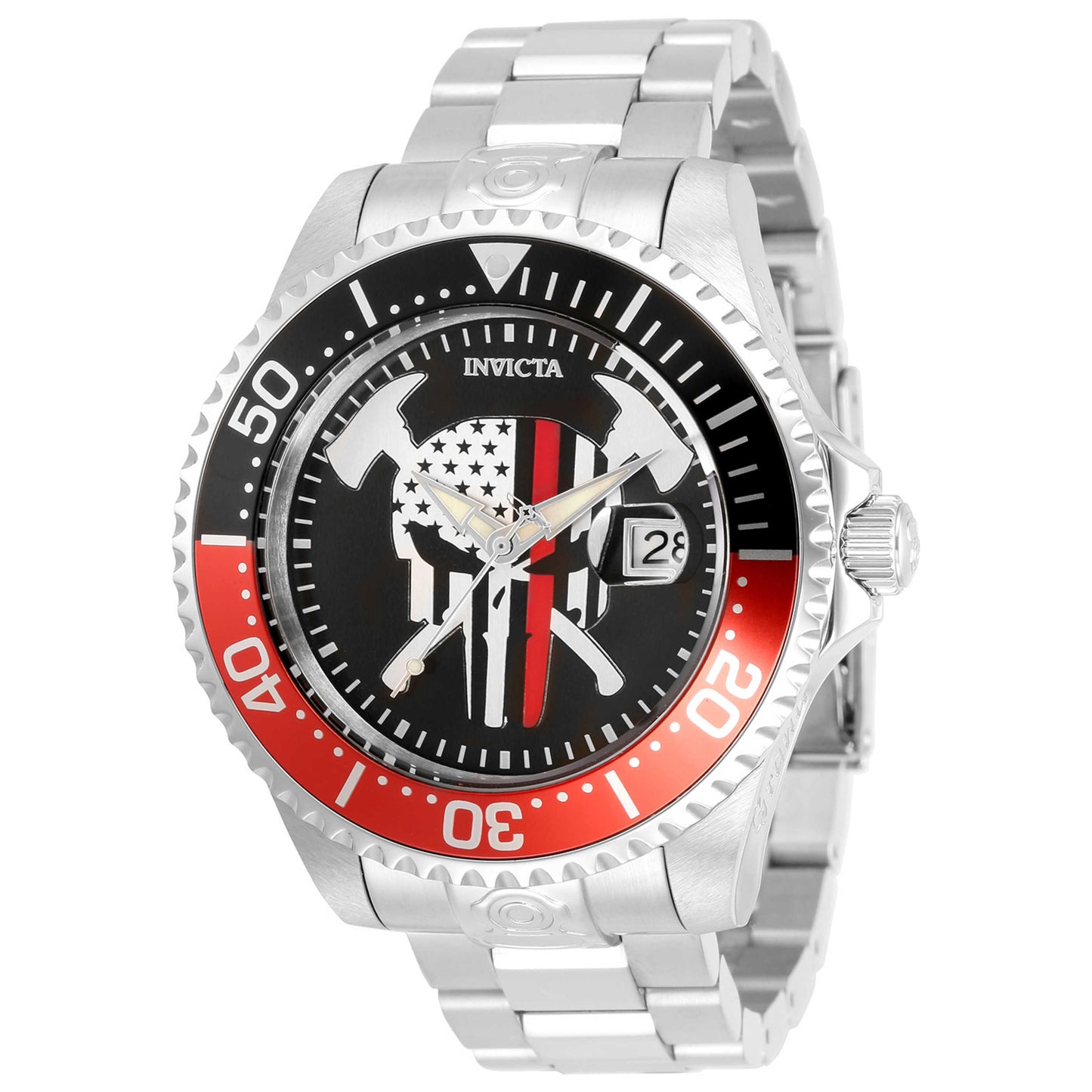 Front view of Invicta Pro Diver Men's Automatic Watch IN-31929