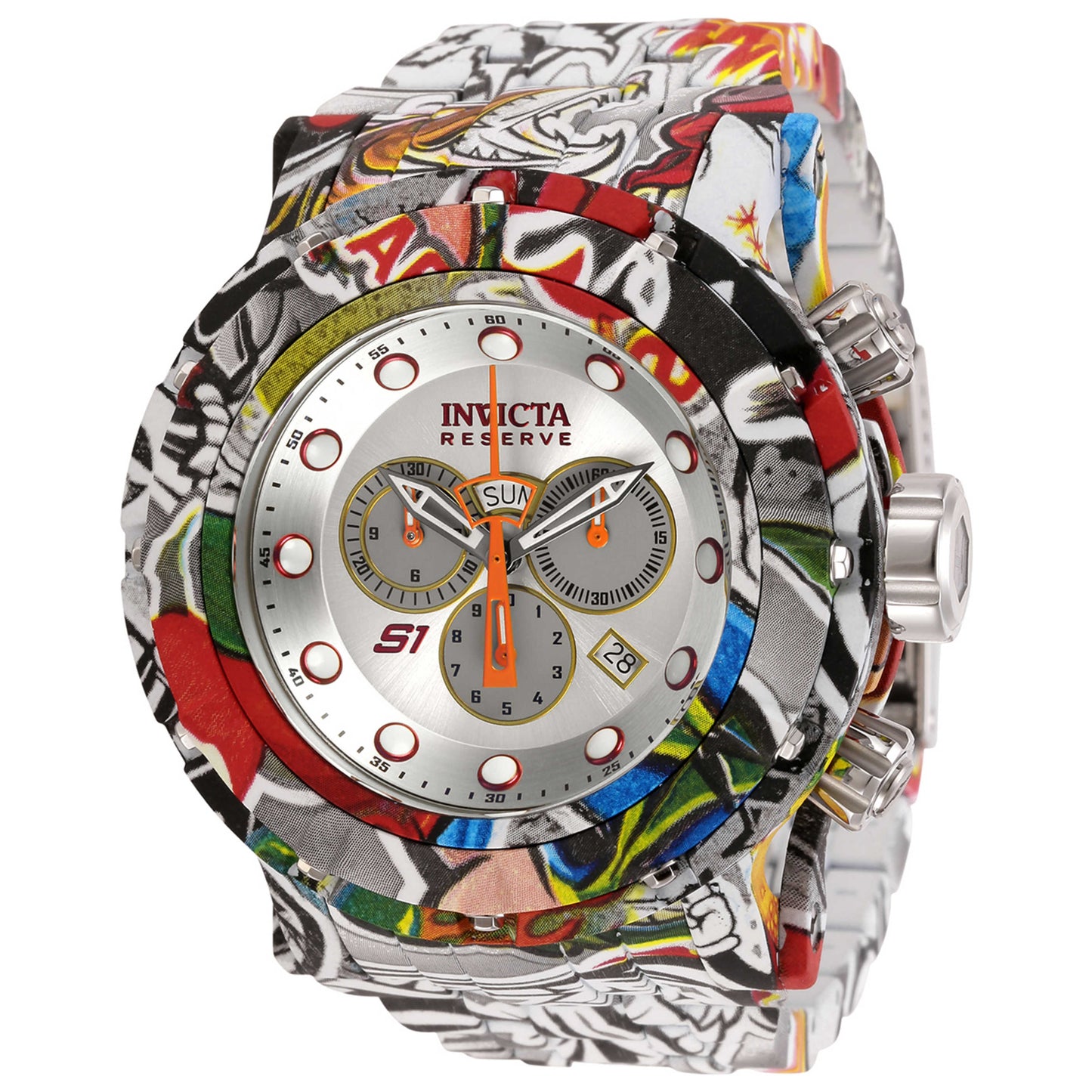 Front view of Invicta Reserve Men's Quartz Watch IN-32101