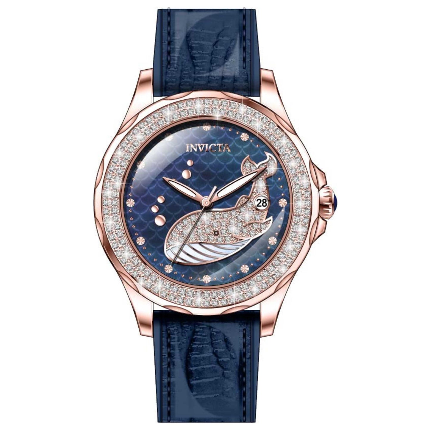 Front view of Invicta Wildflower Women's Quartz Watch IN-32671
