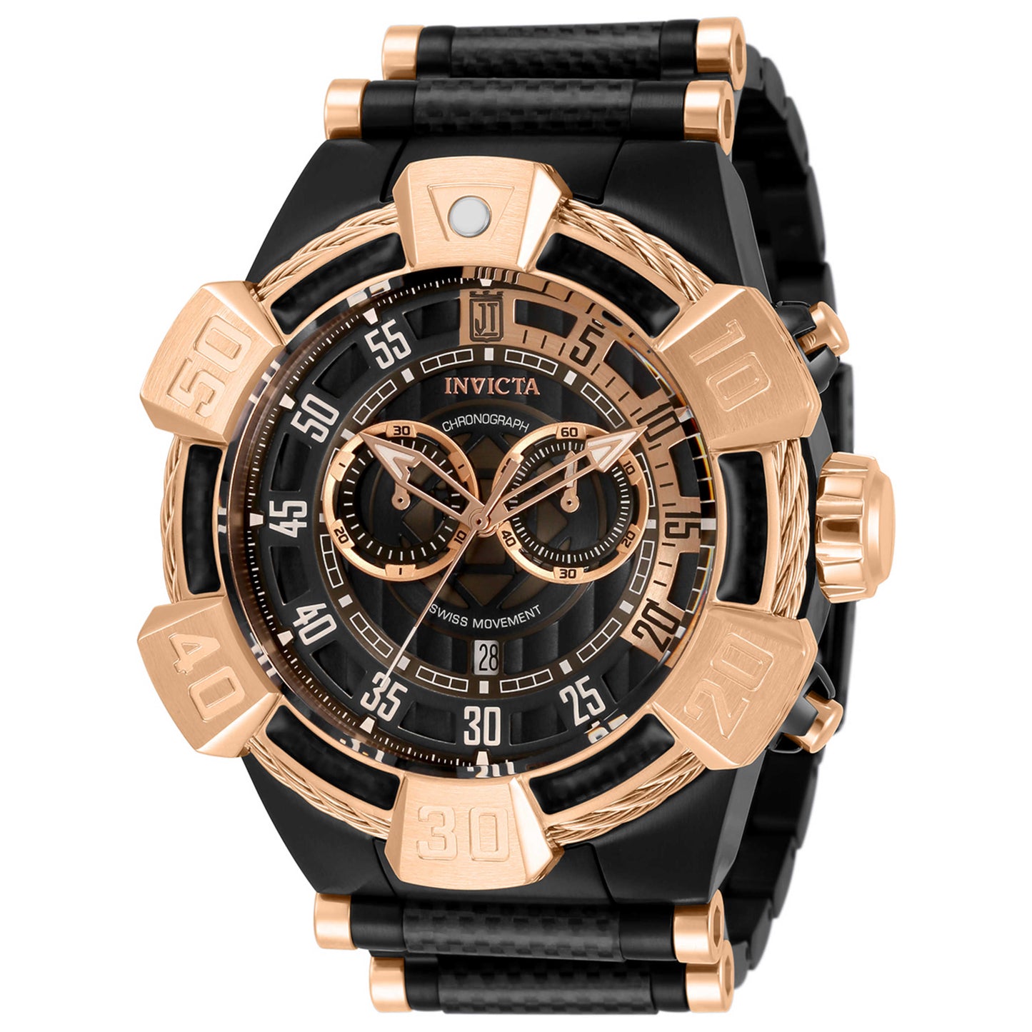 Front view of Invicta Jason Taylor Men's Quartz Watch IN-32832