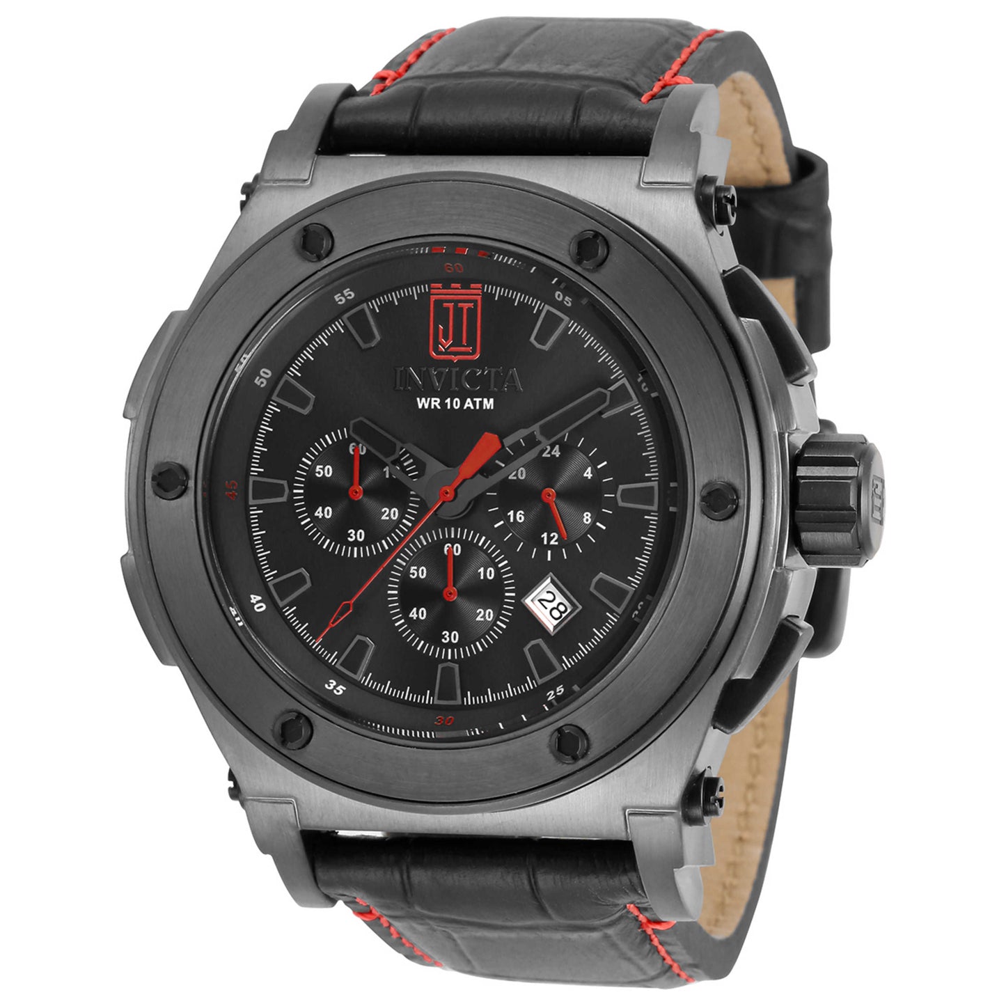 Front view of Invicta Jason Taylor Men's Quartz Watch IN-33215