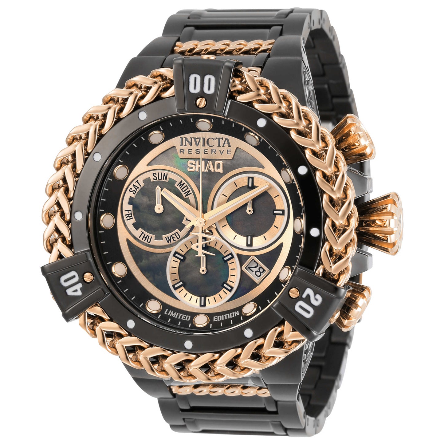 Front view of Invicta Shaq Men's Quartz Watch IN-33414