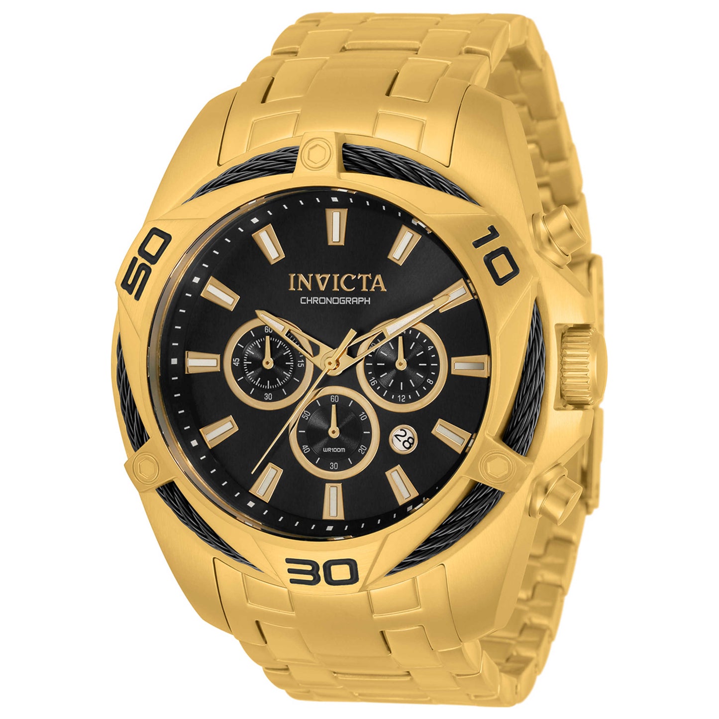 Front view of Invicta Men's Quartz Watch IN-34119