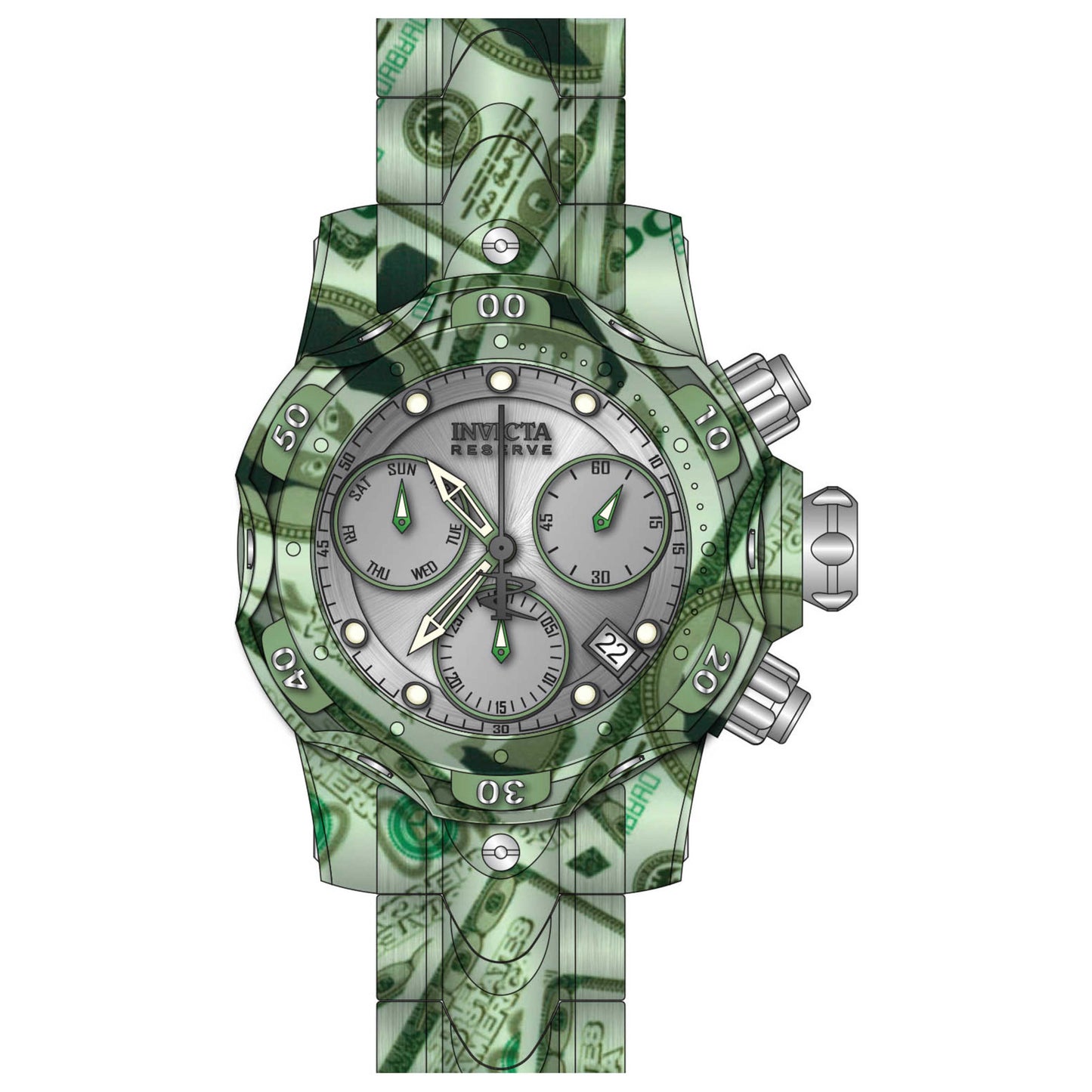 Front view of Invicta Women's Quartz Watch IN-34652