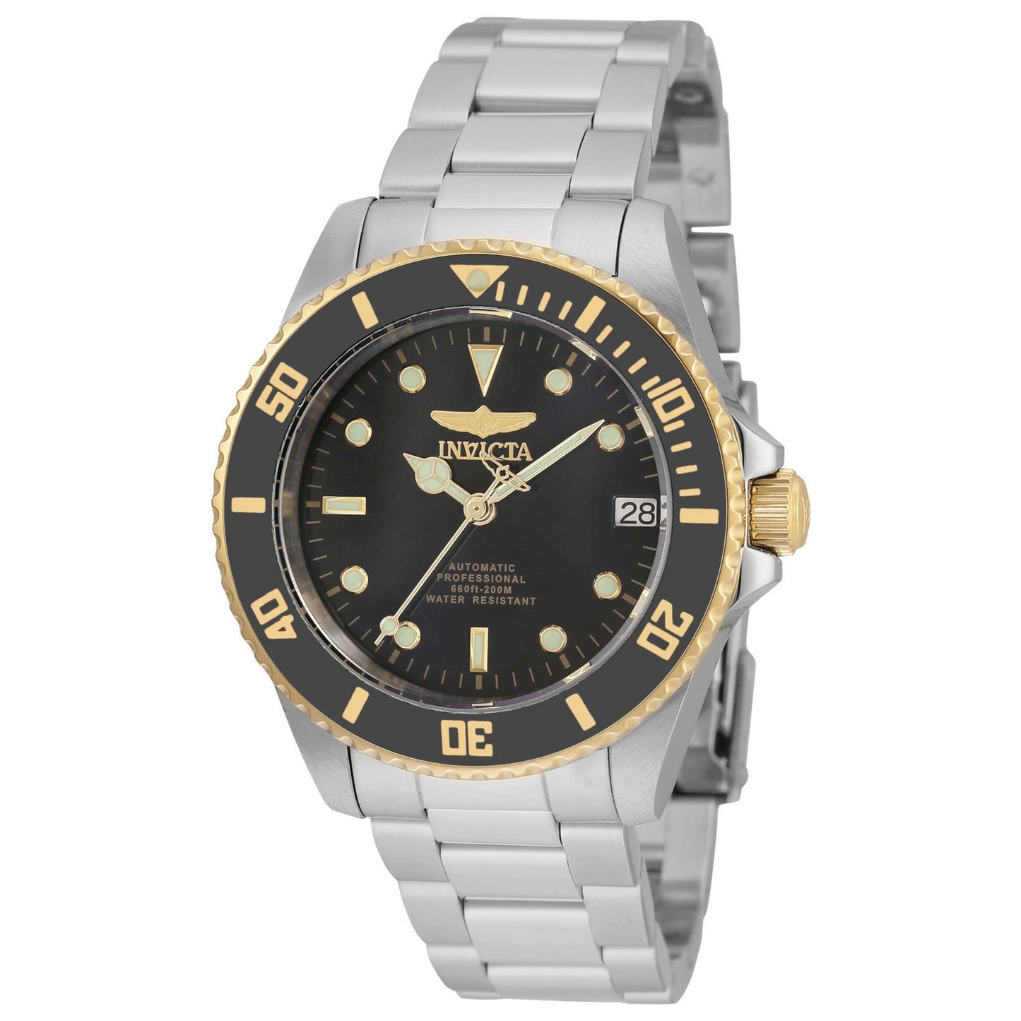 Front view of Invicta Pro Diver Women's Automatic Watch IN-35851