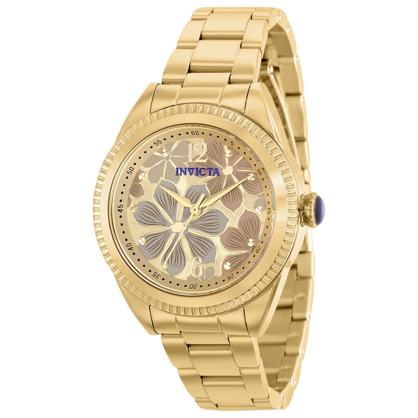 Front view of Invicta Wildflower Women's Quartz Watch IN-37123