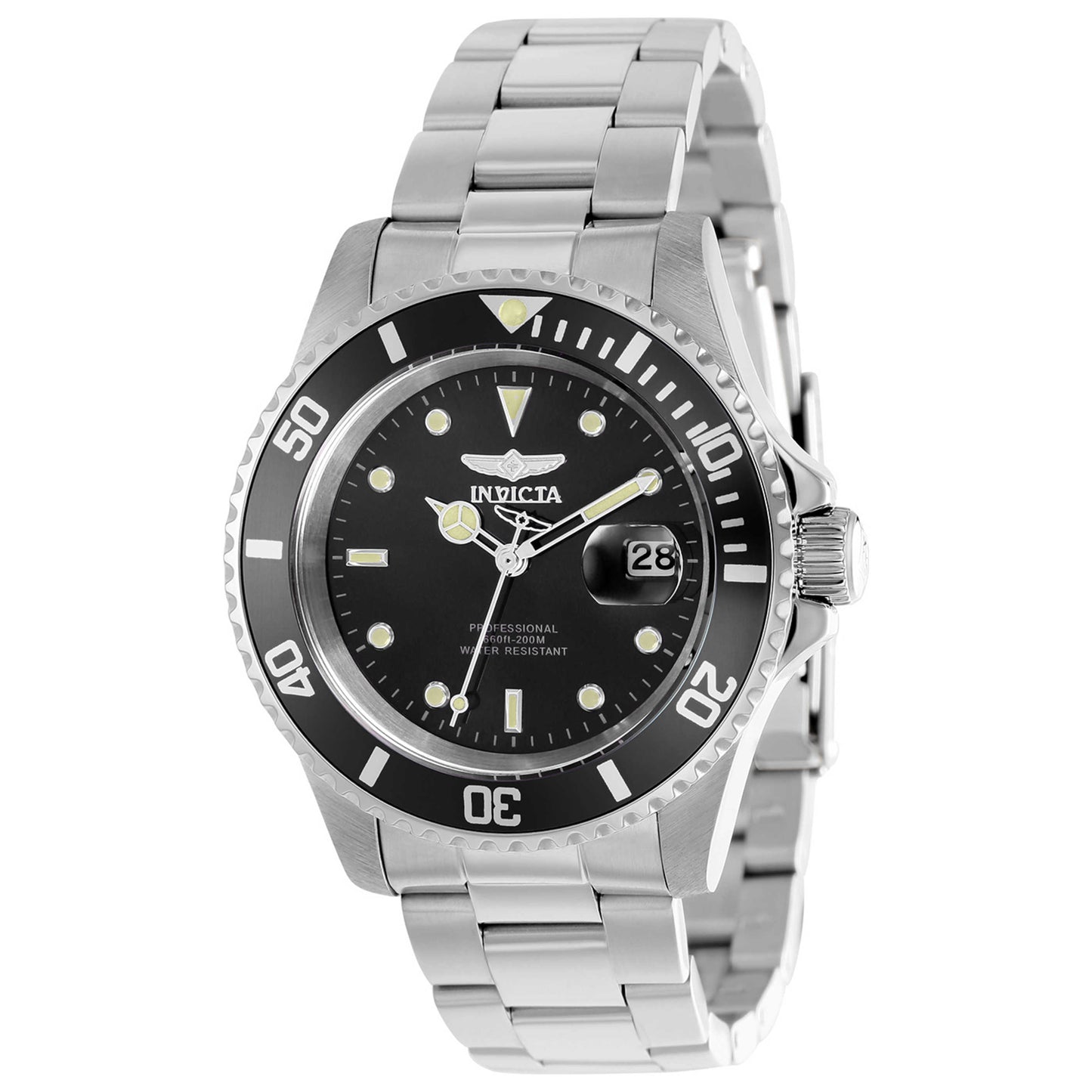 Front view of Invicta Pro Diver Men's Quartz Watch IN-37155