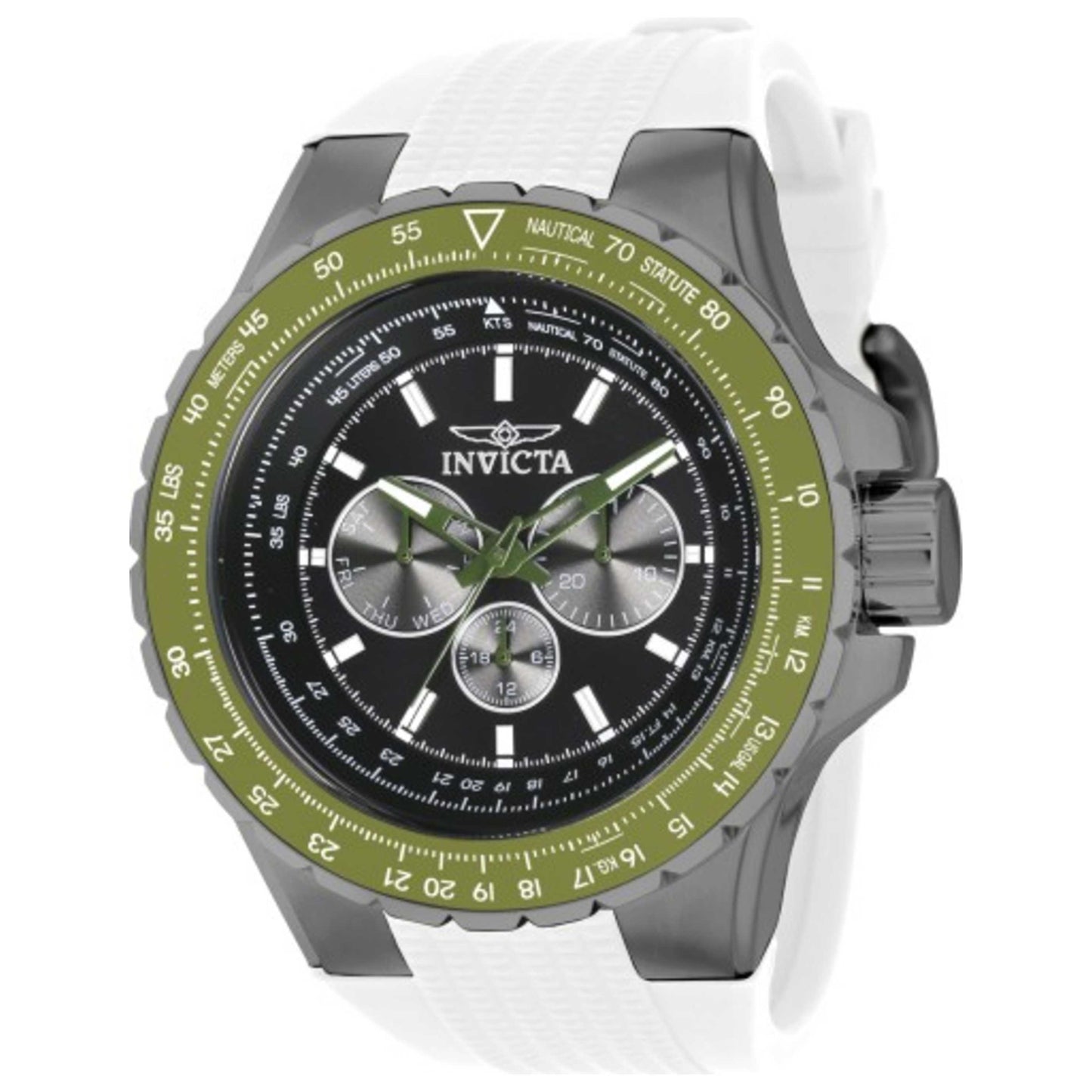 Front view of Invicta Aviator Men's Quartz Watch IN-39313