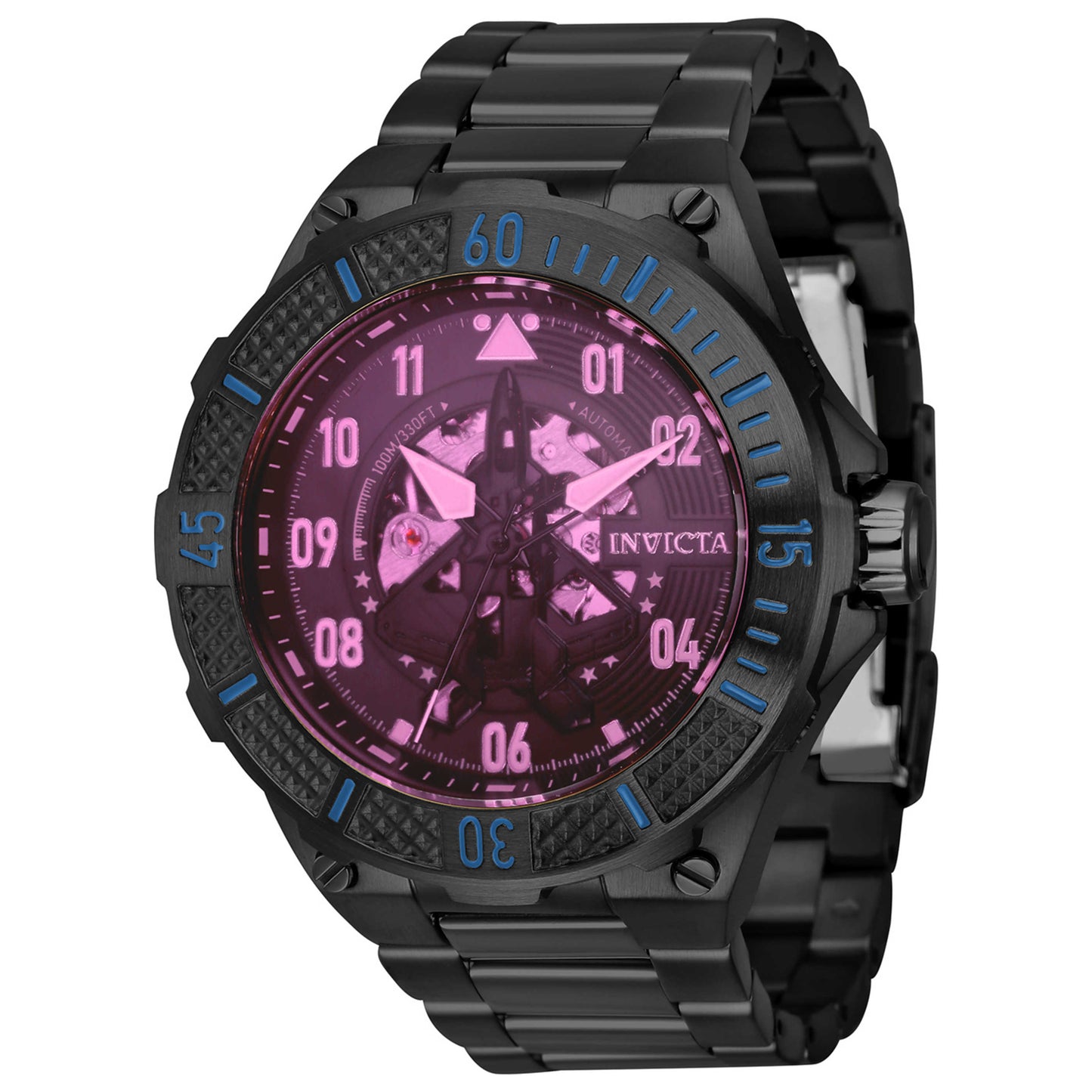 Front view of Invicta Aviator Men's Automatic Watch IN-39918