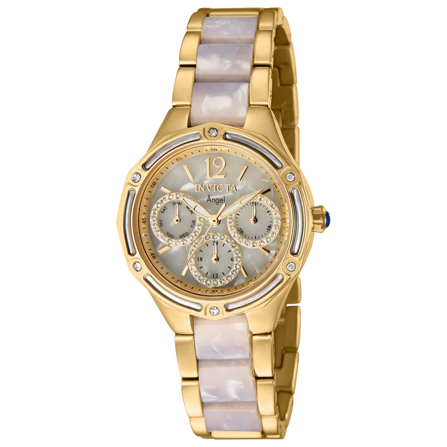 Front view of Invicta Angel Women's Quartz Watch IN-40386
