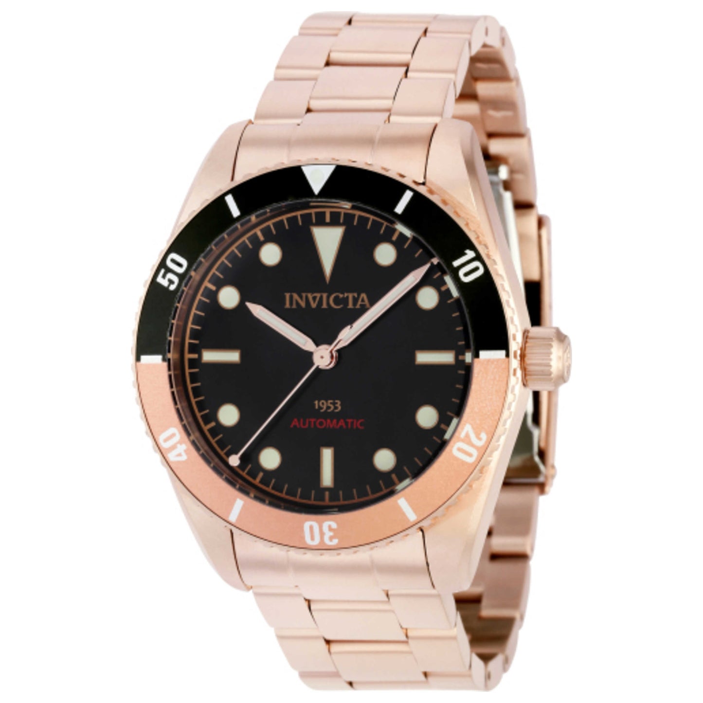 Front view of Invicta Pro Diver Men's Automatic Watch IN-40490