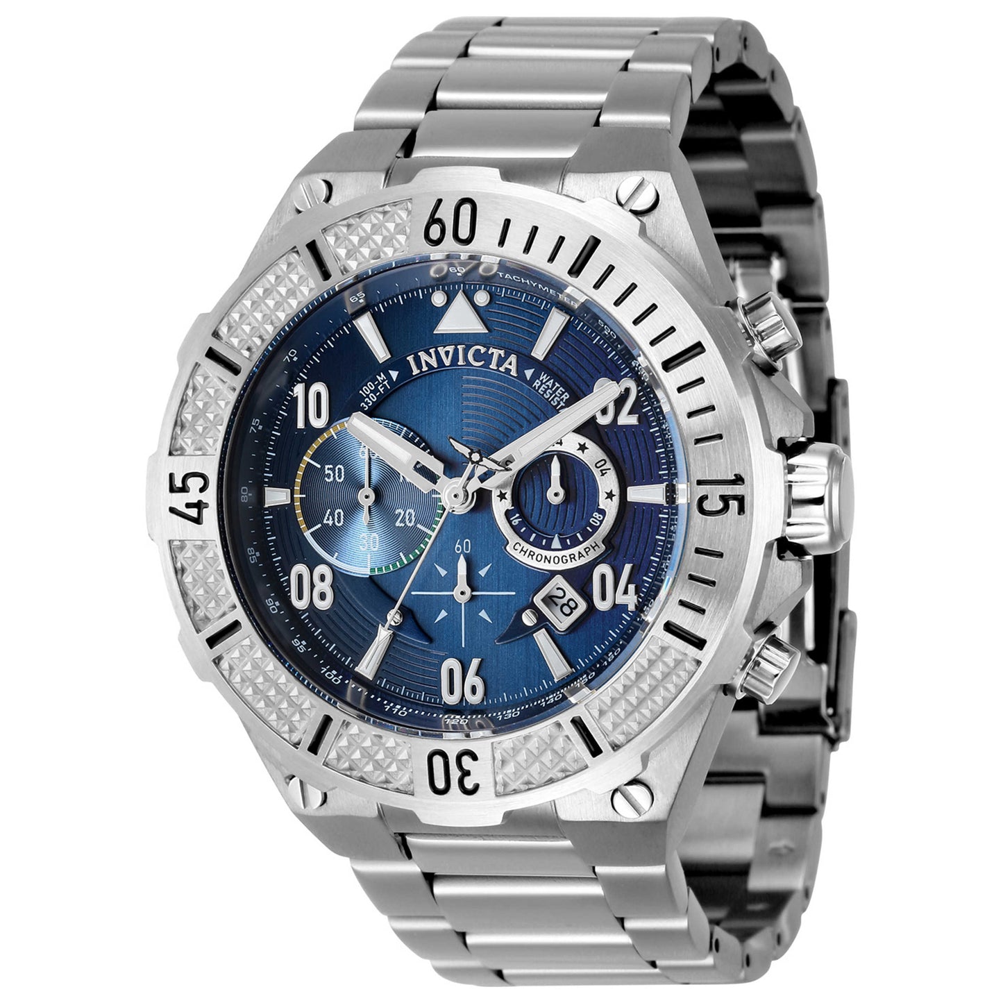 Front view of Invicta Aviator Men's Quartz Watch IN-40507