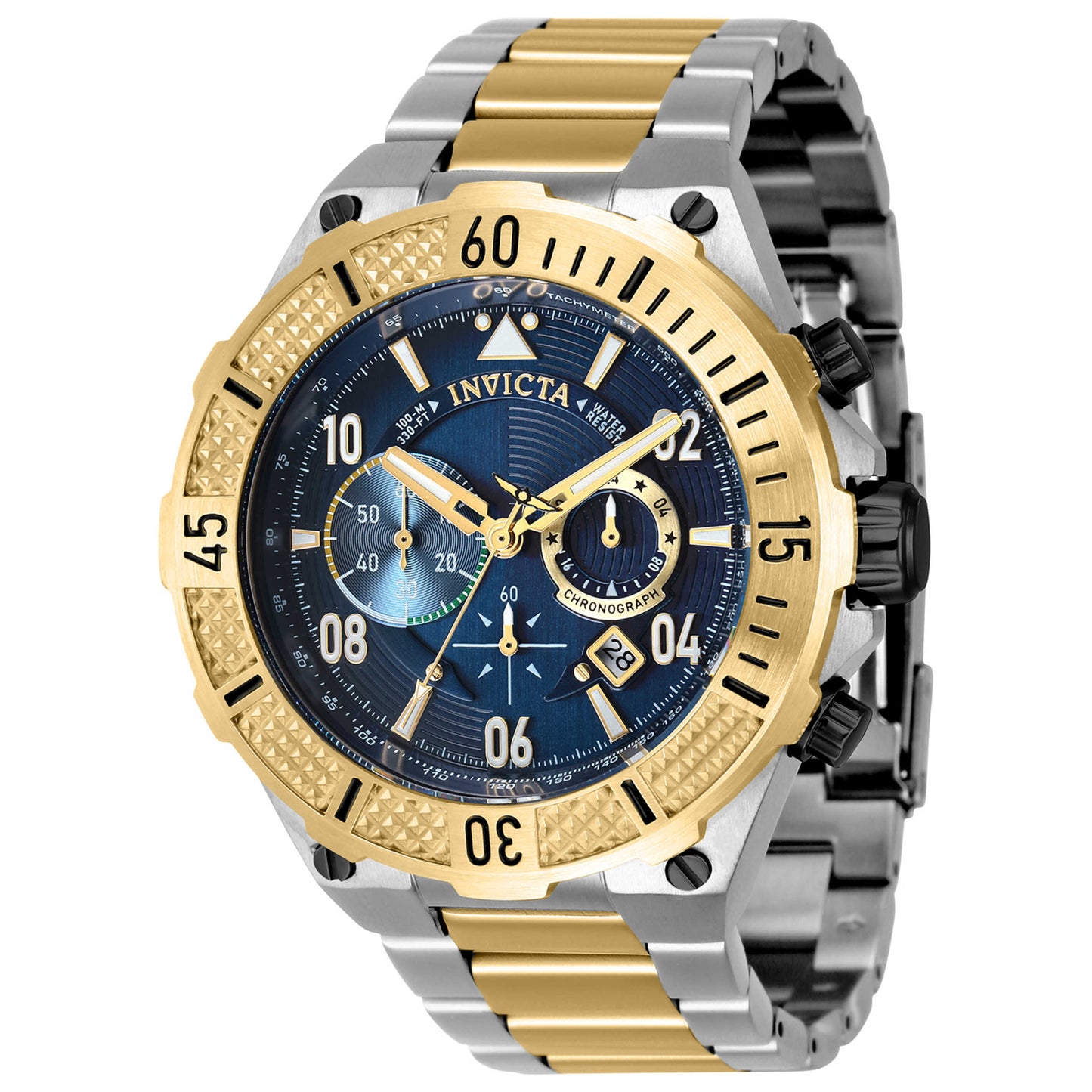 Front view of Invicta Aviator Men's Quartz Watch IN-40510