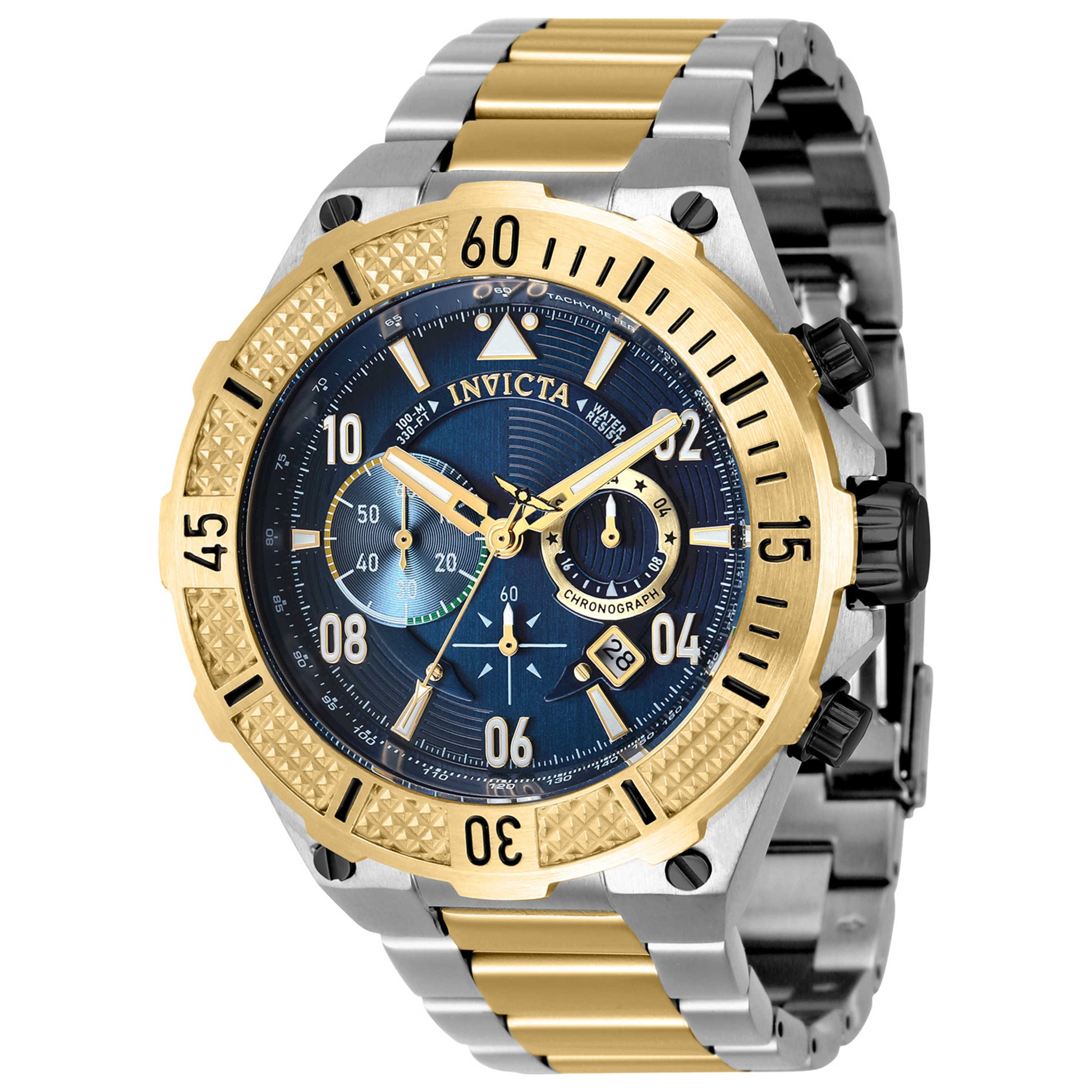 Front view of Invicta Aviator Men's Quartz Watch IN-40510