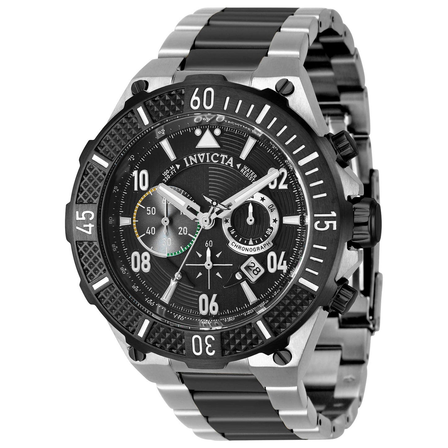 Front view of Invicta Aviator Men's Quartz Watch IN-40511