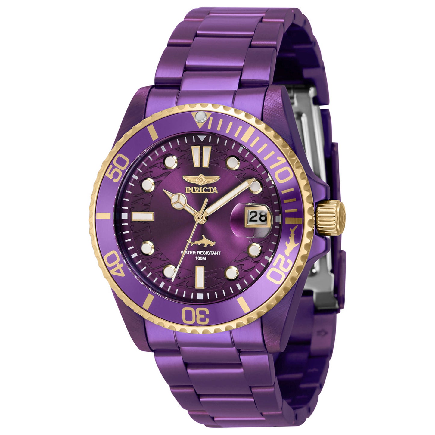 Front view of Invicta Pro Diver Women's Quartz Watch IN-40876
