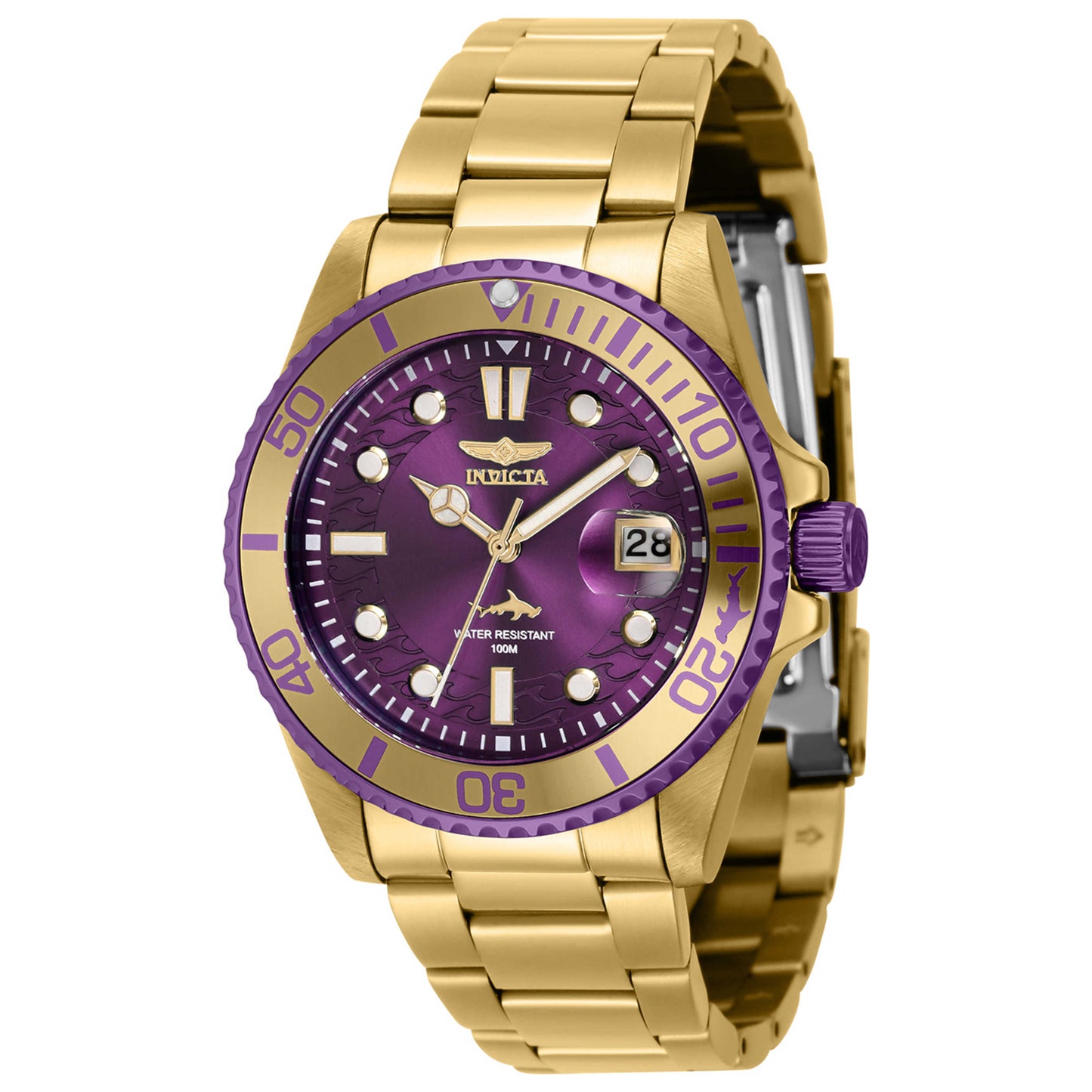Front view of Invicta Pro Diver Women's Quartz Watch IN-40880