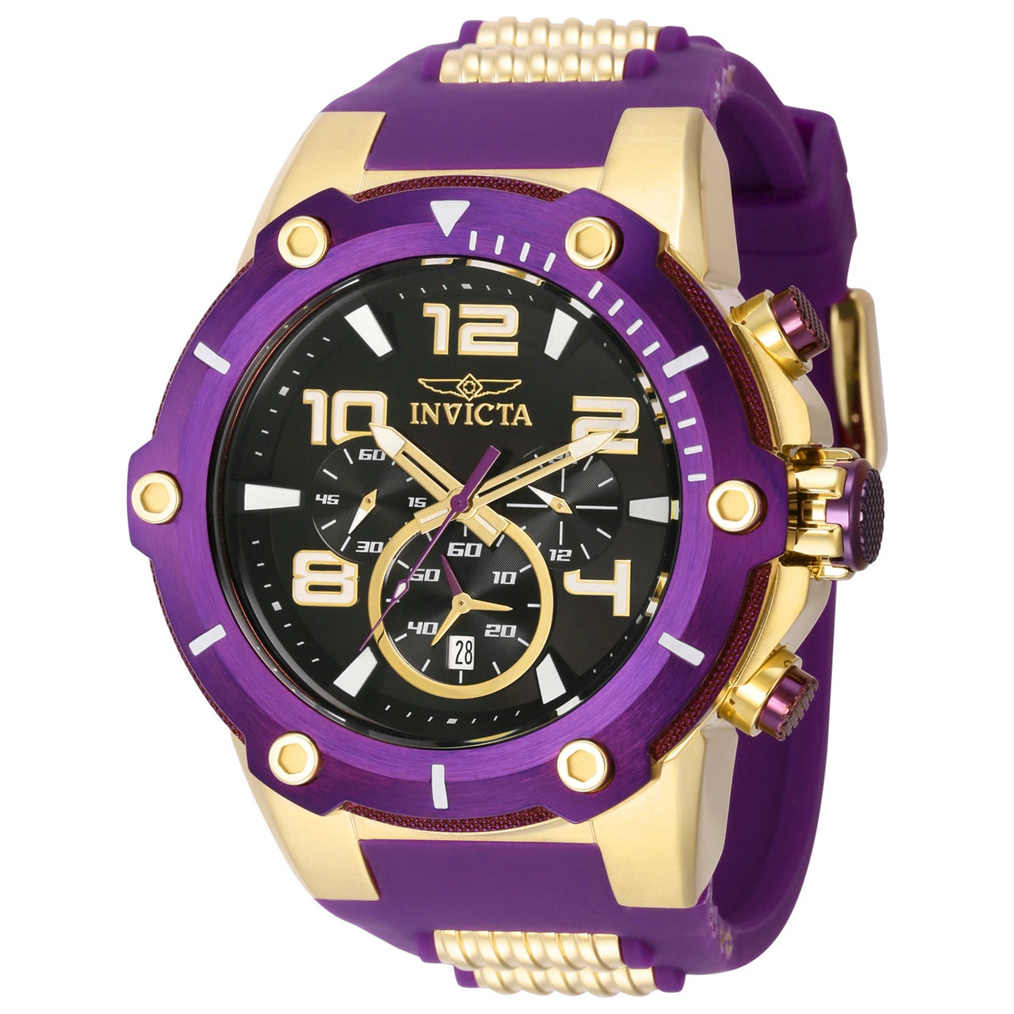 Front view of Invicta Speedway Men's Quartz Watch IN-40895