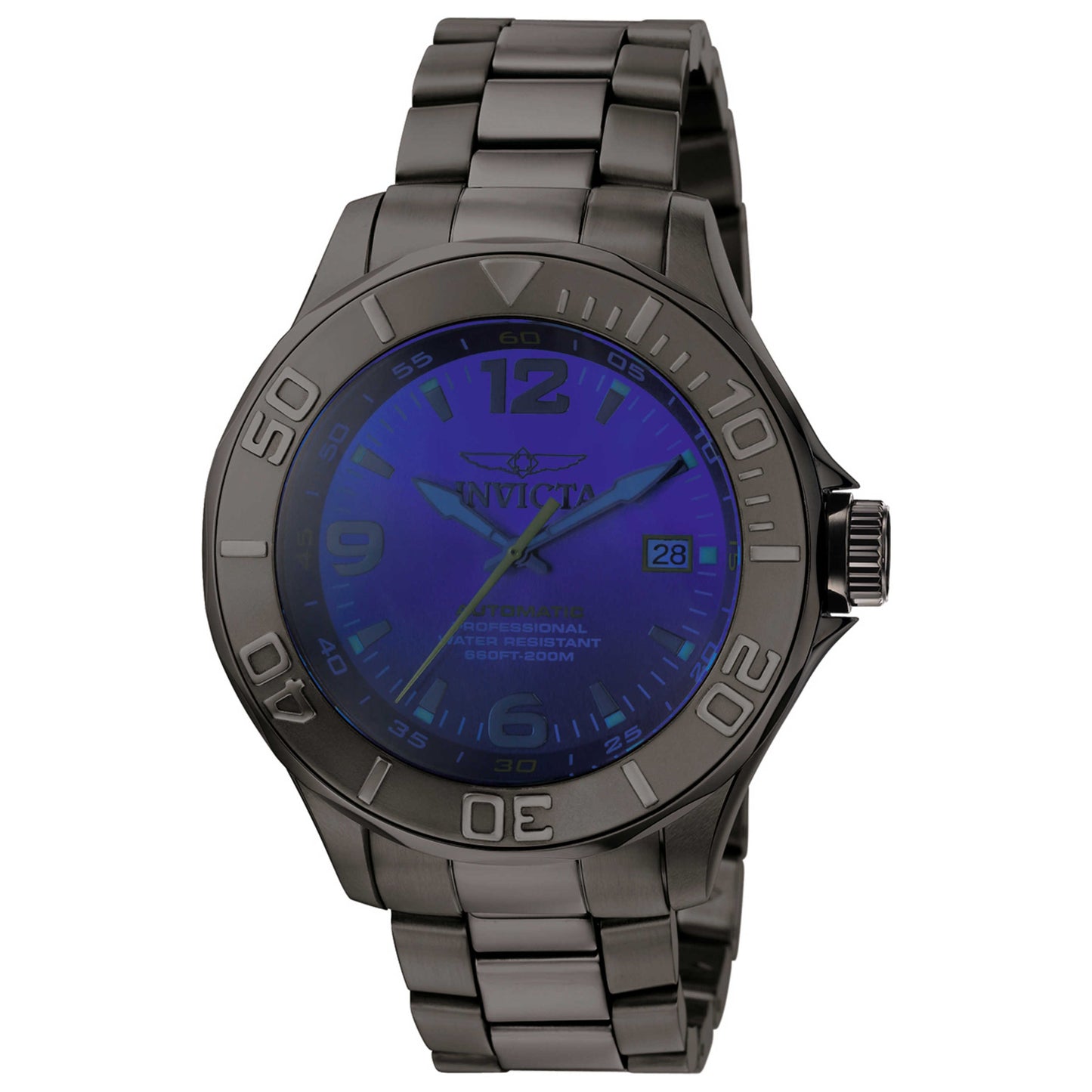 Front view of Invicta Pro Diver Men's Automatic Watch IN-421