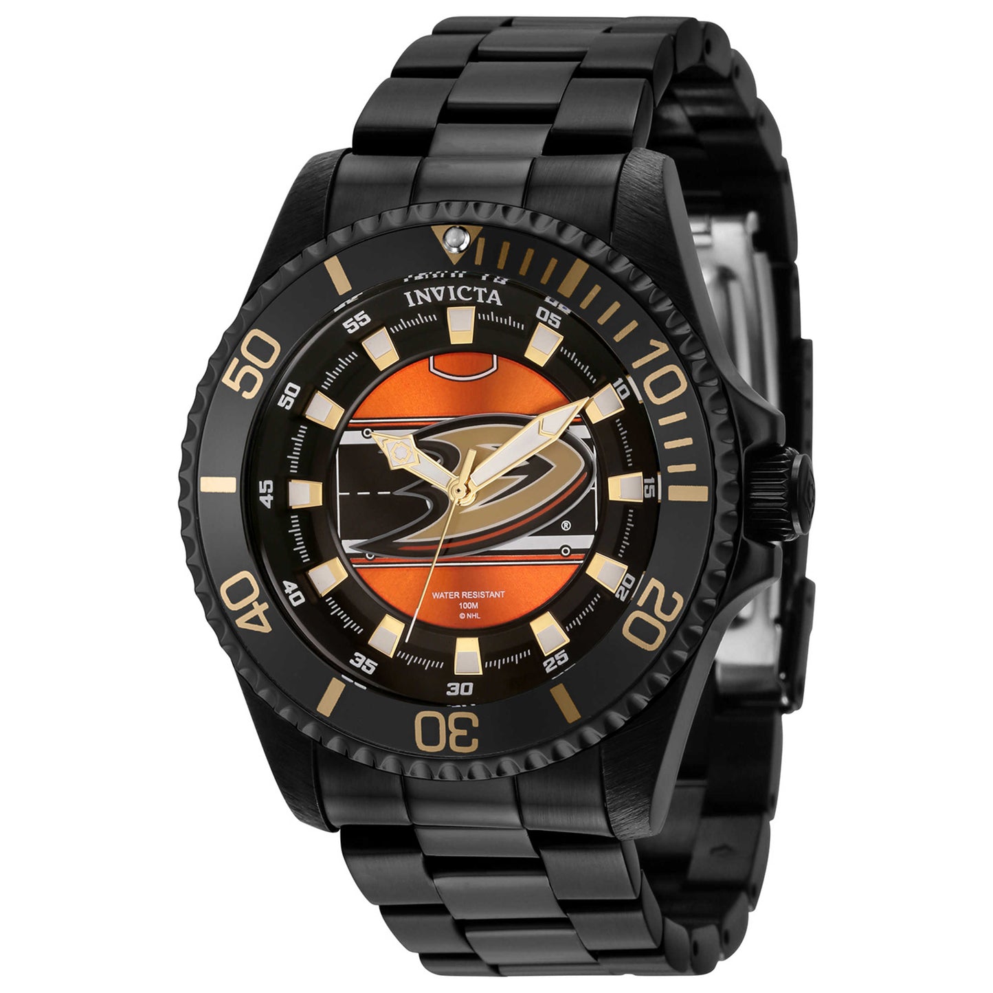 Front view of Invicta NHL Men's Quartz Watch IN-42257