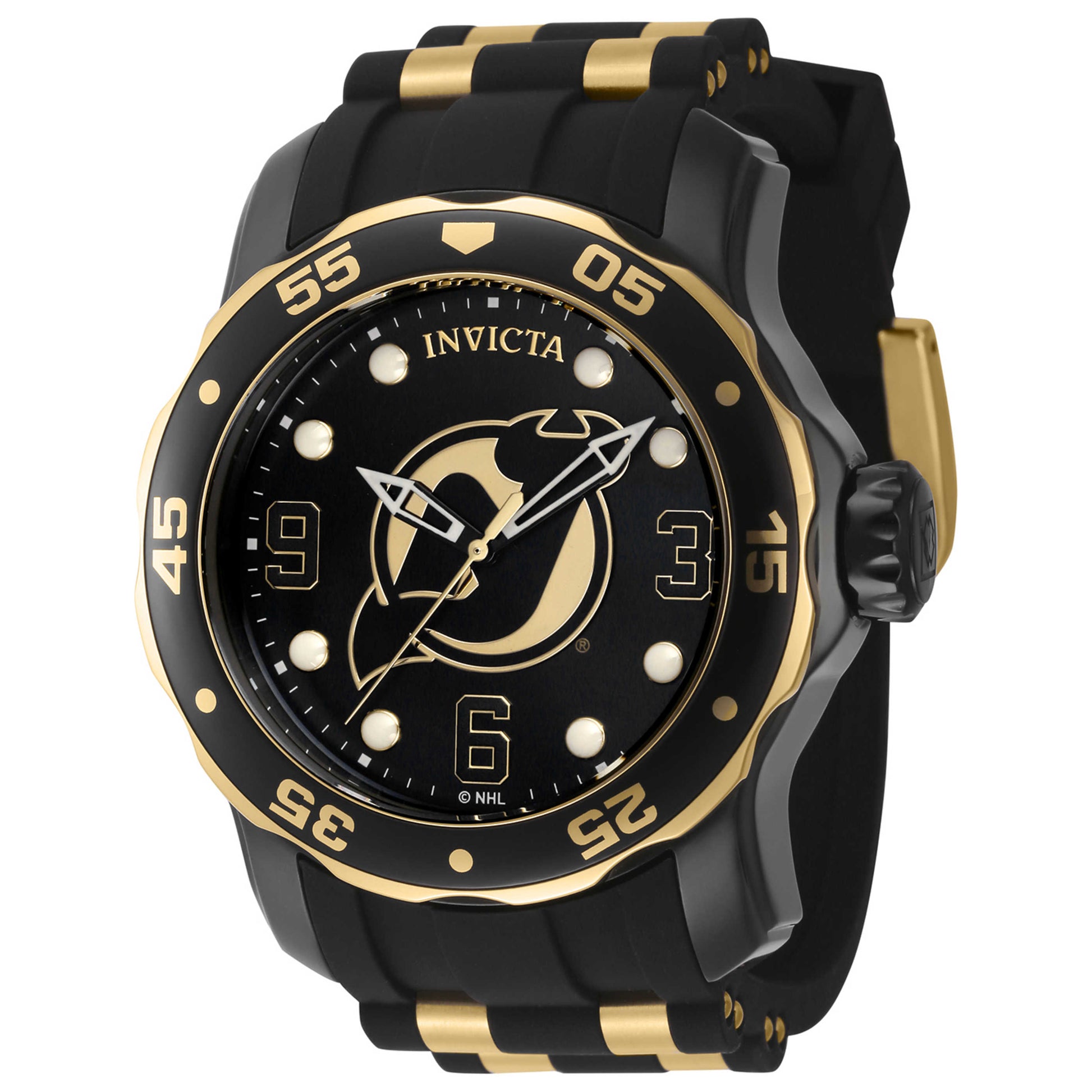 Front view of Invicta NHL Men's Quartz Watch IN-42310