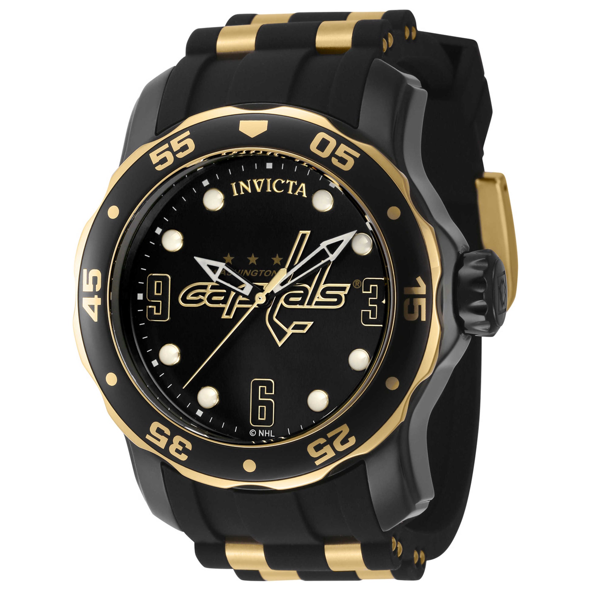 Front view of Invicta NHL Men's Quartz Watch IN-42311