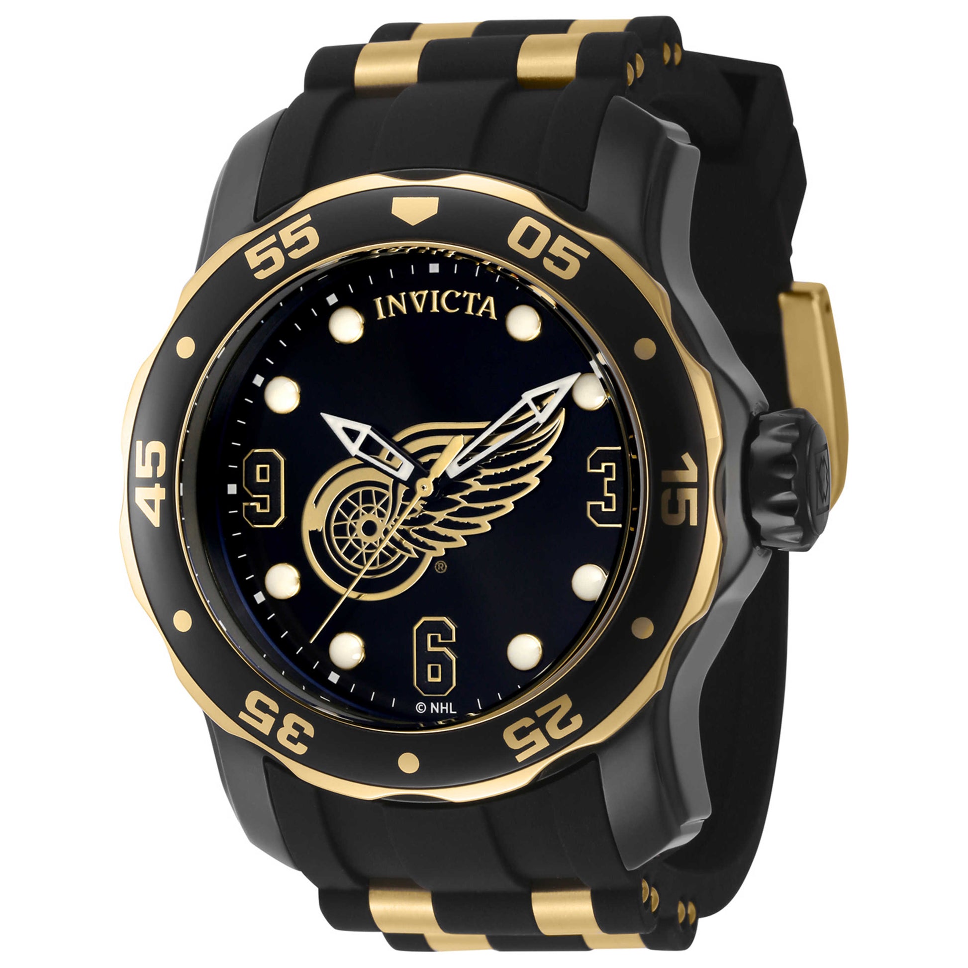 Front view of Invicta NHL Men's Quartz Watch IN-42314