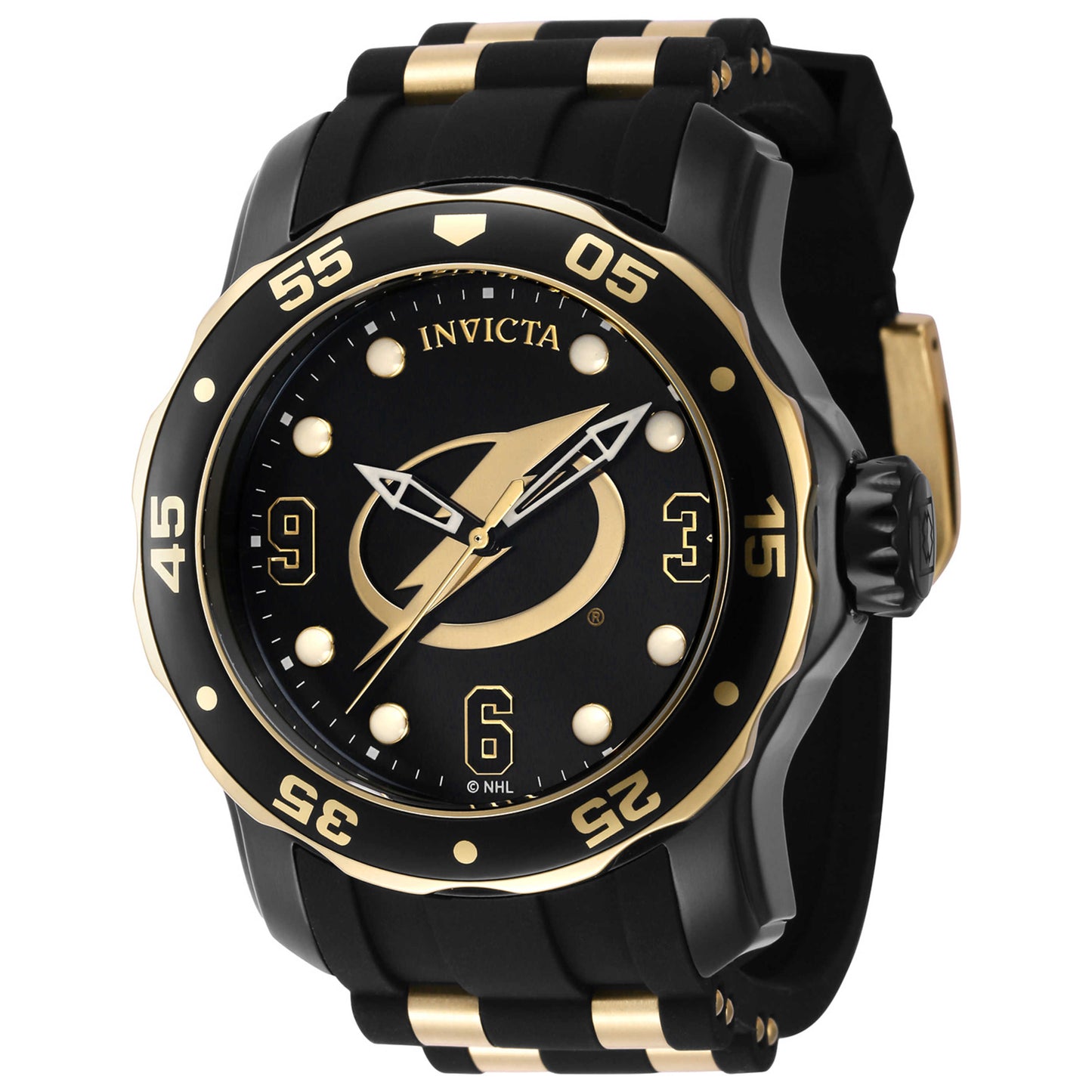 Front view of Invicta NHL Men's Quartz Watch IN-42319