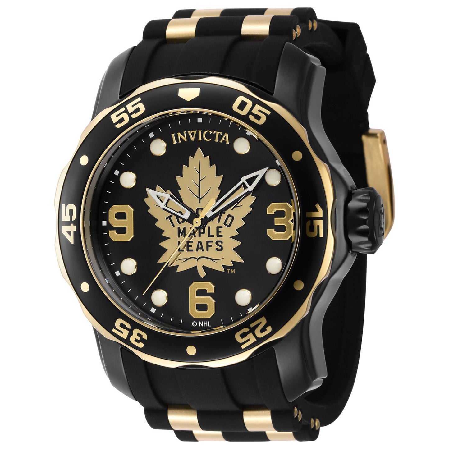 Front view of Invicta NHL Men's Quartz Watch IN-42326