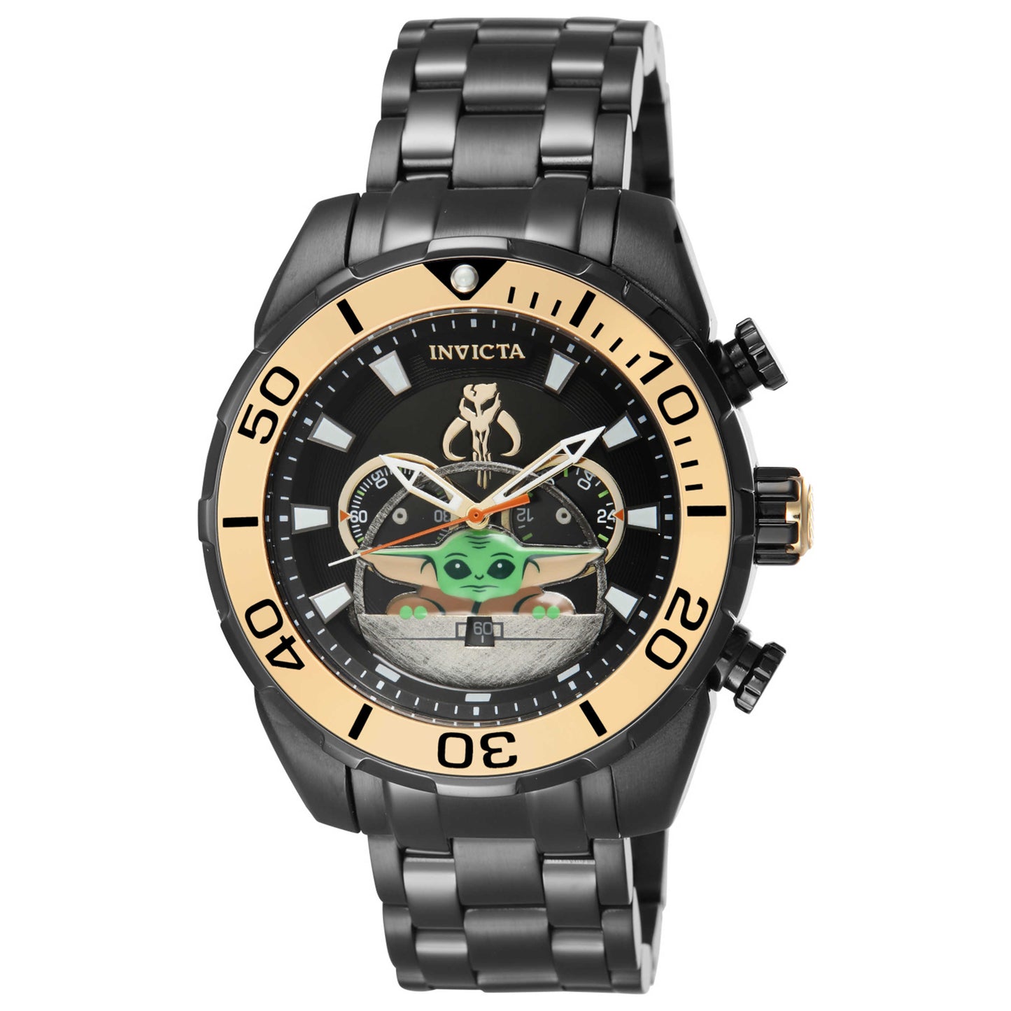 Front view of Invicta Star Wars Men's Quartz Watch IN-43583