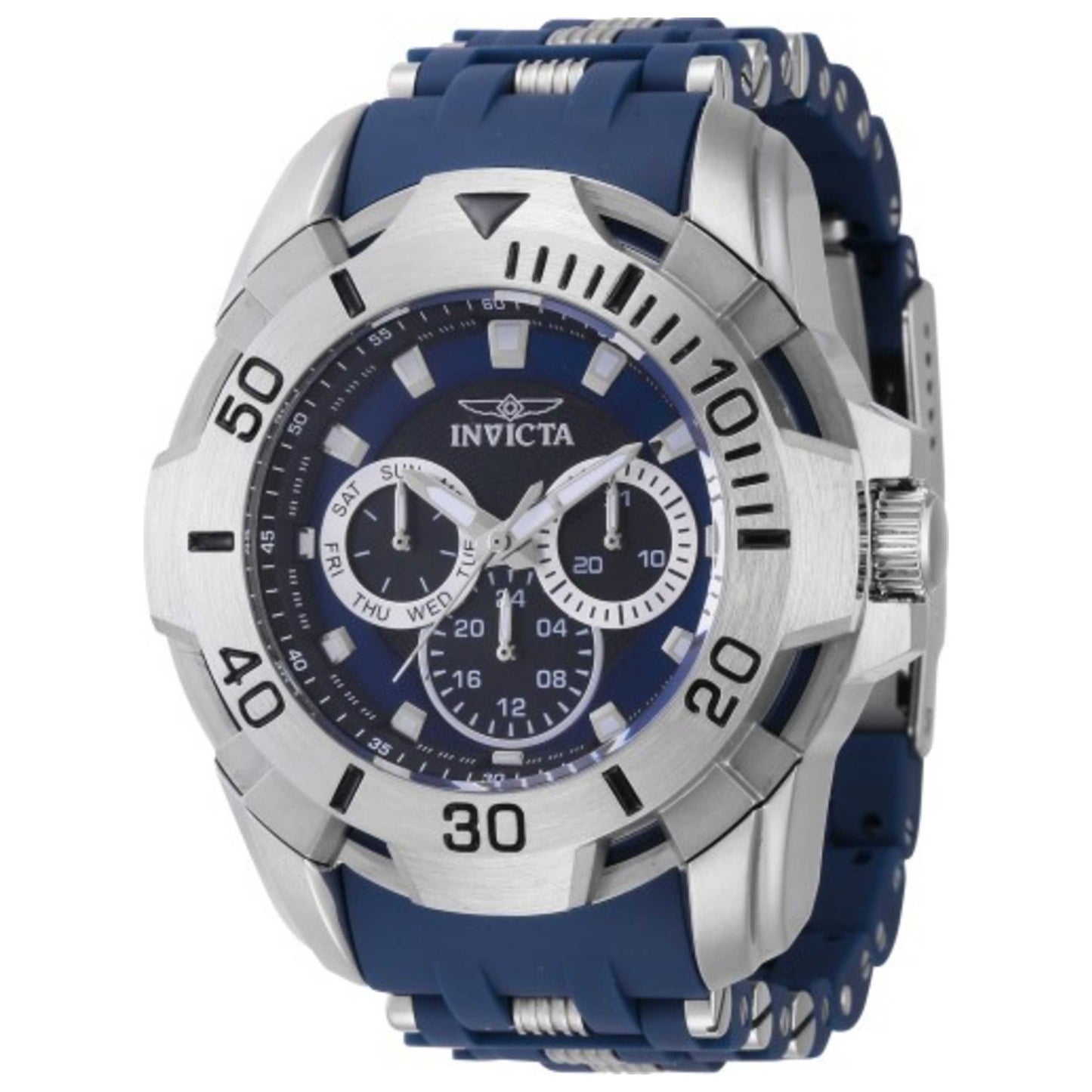 Front view of Invicta Sea Spider Men's Quartz Watch IN-44124