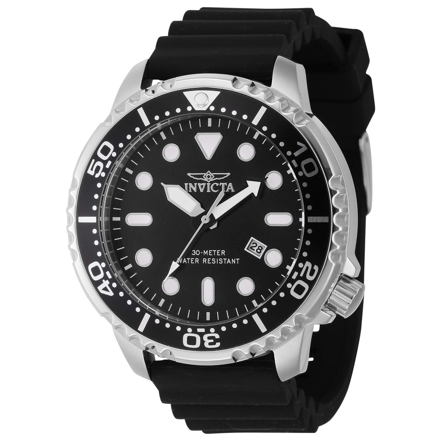 Front view of Invicta Pro Diver Men's Quartz Watch IN-44834