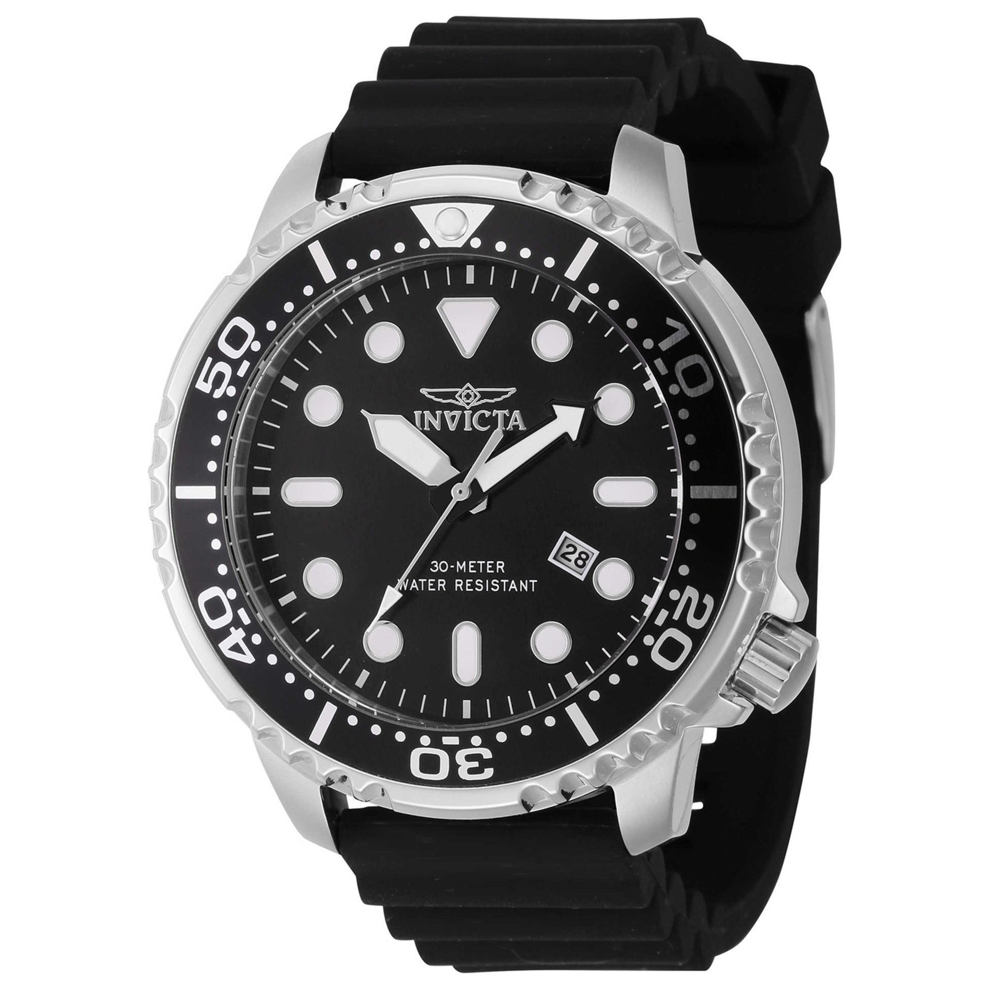 Front view of Invicta Pro Diver Men's Quartz Watch IN-44834