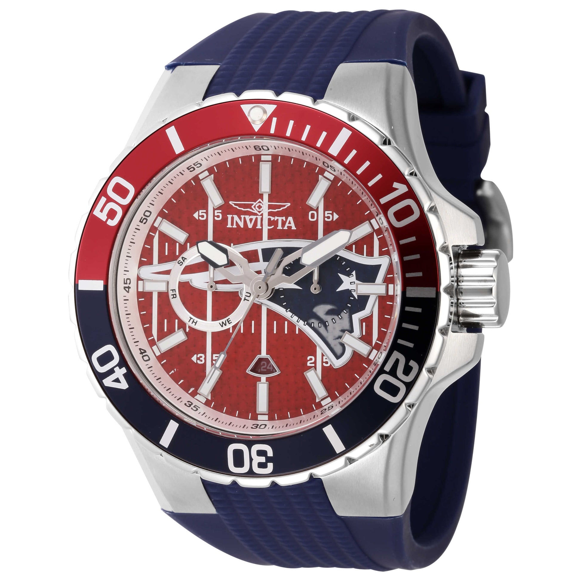 Front view of Invicta NFL Men's Quartz Watch IN-45406