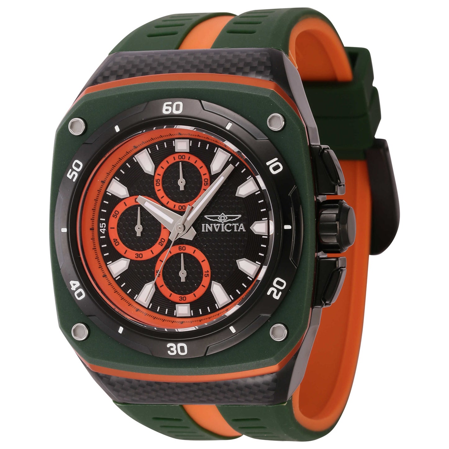 Front view of Invicta Speedway Men's Quartz Watch IN-46107