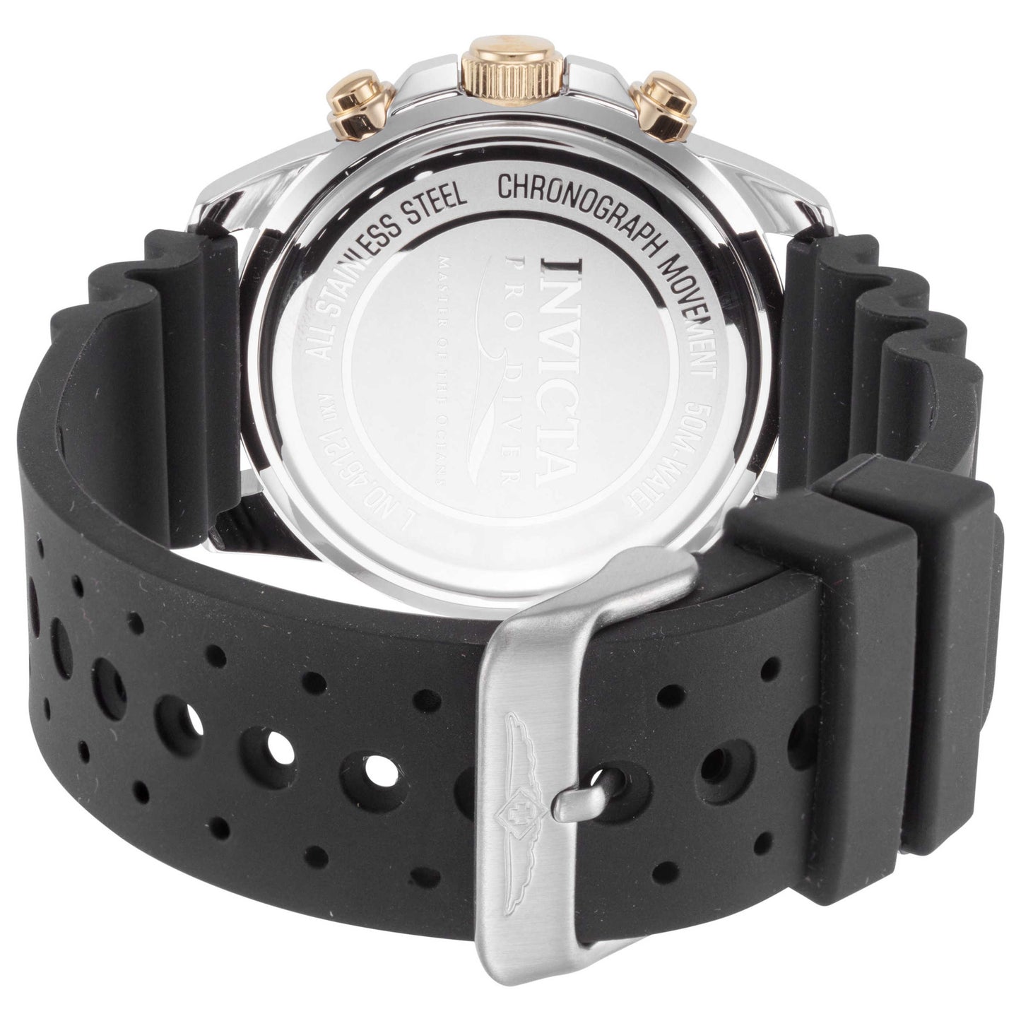 Back view of Invicta Pro Diver Men's Quartz Watch IN-46121